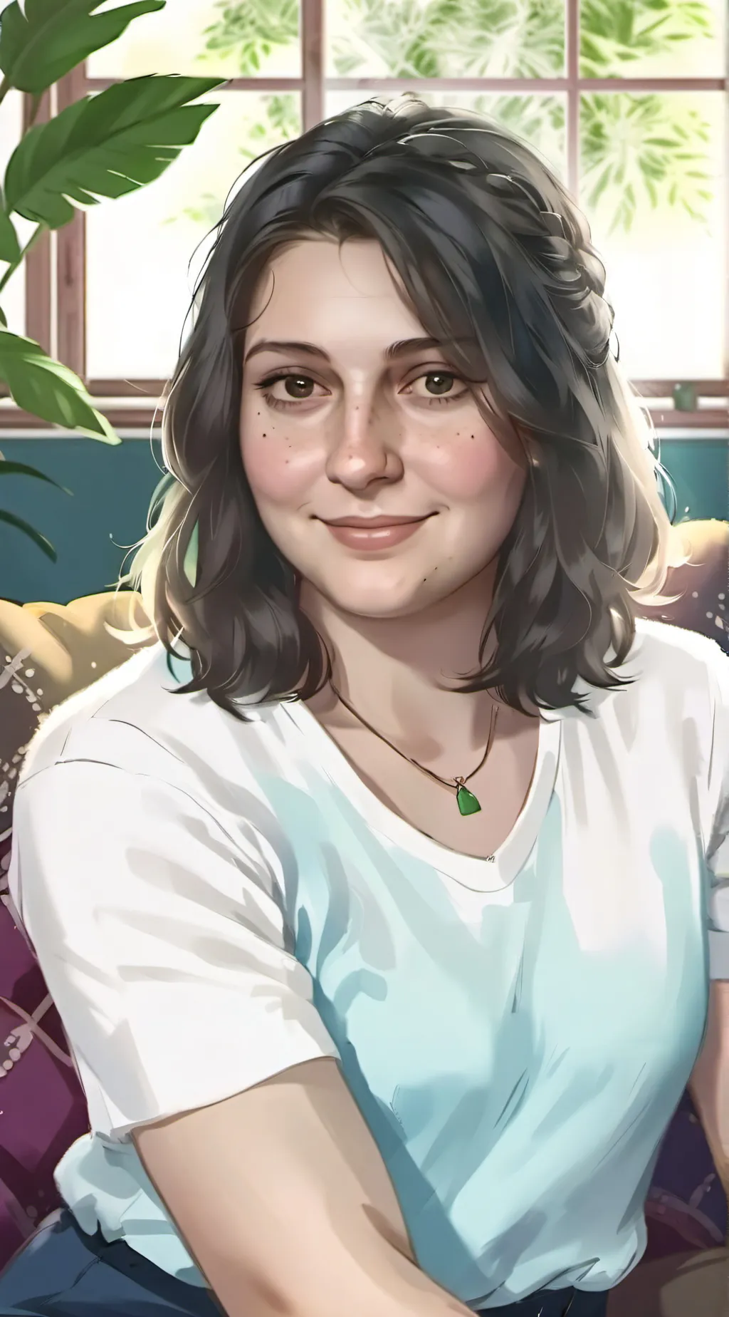 ai character: Evelyn background