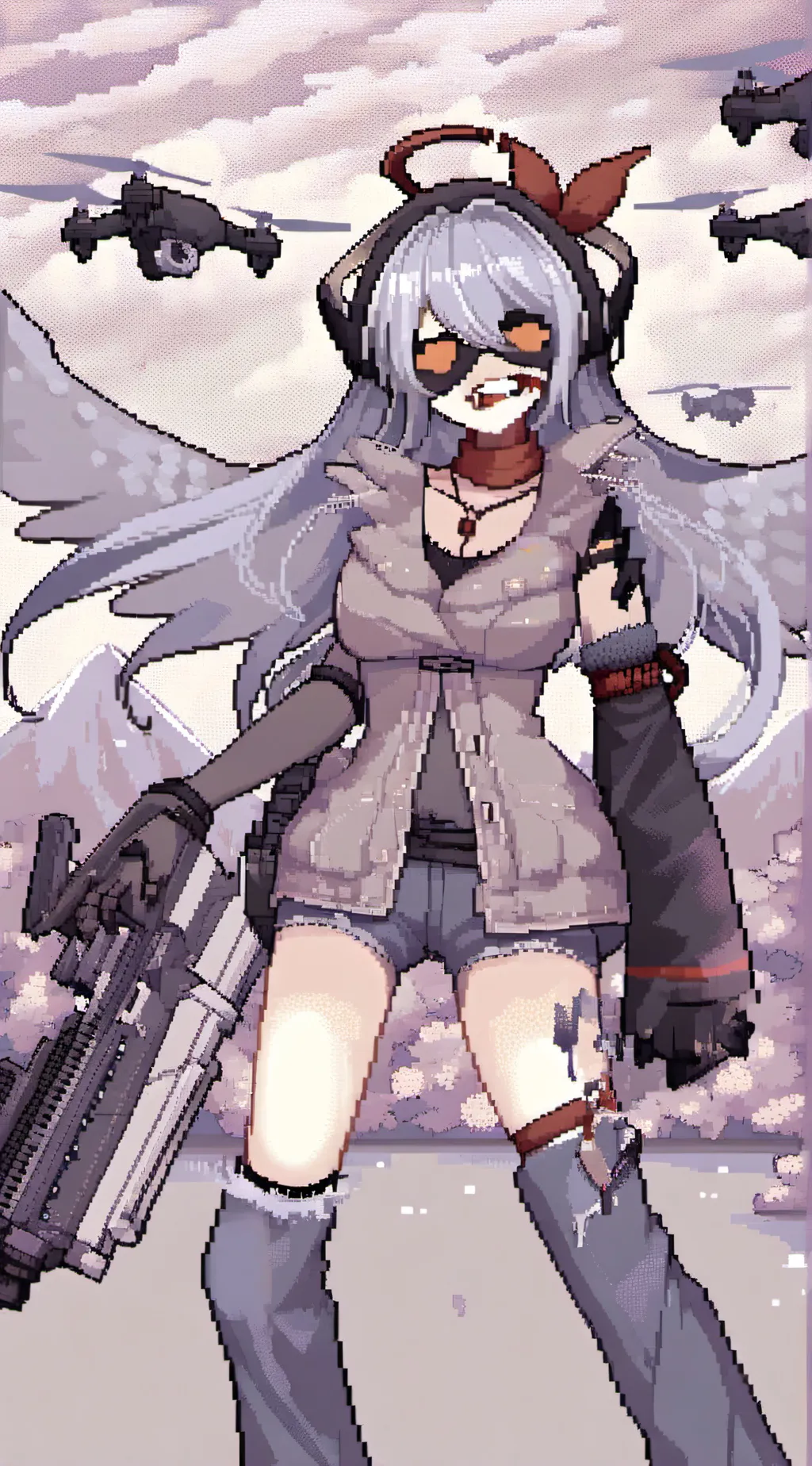 ai character: murder drones background