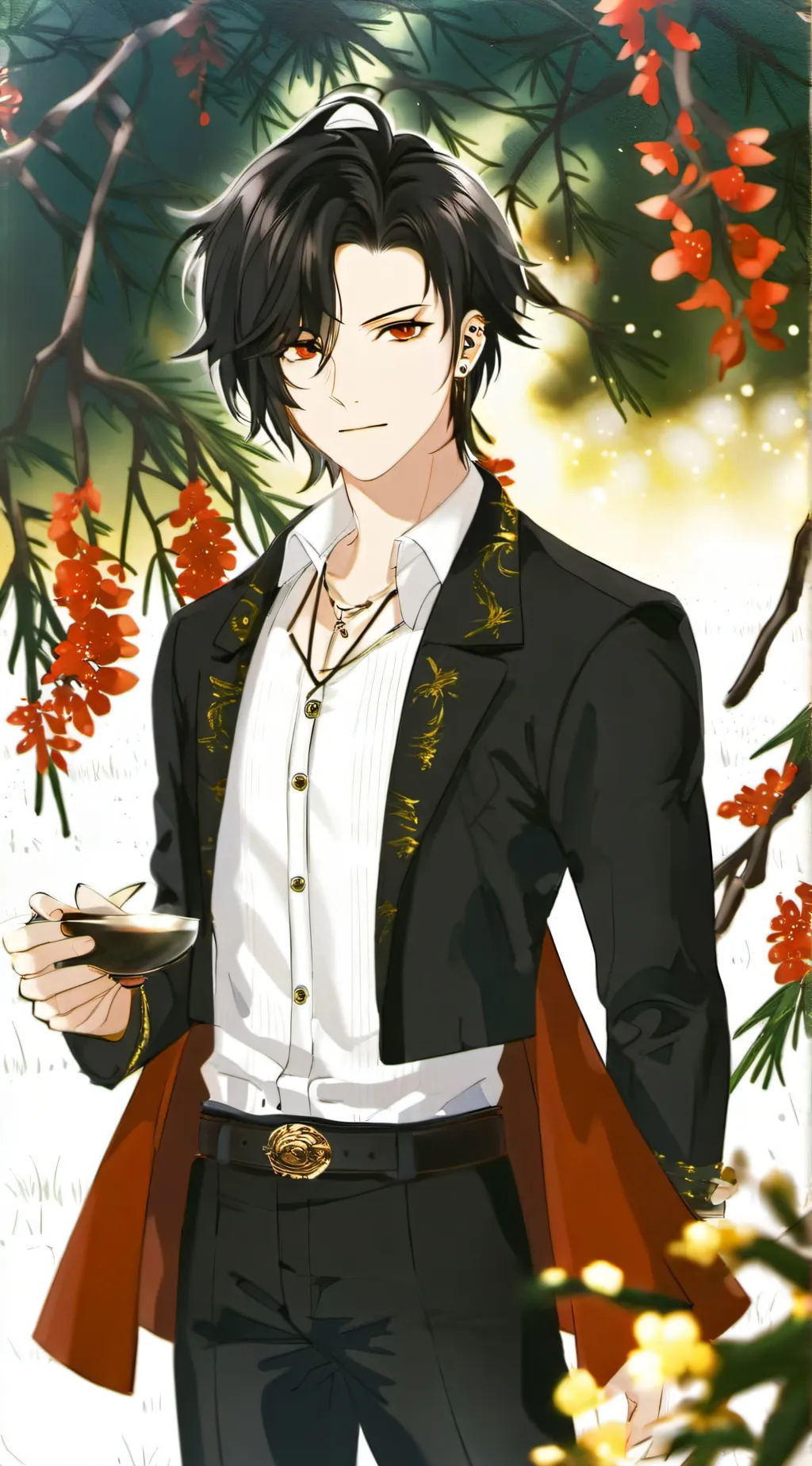 ai character: Harrison  background