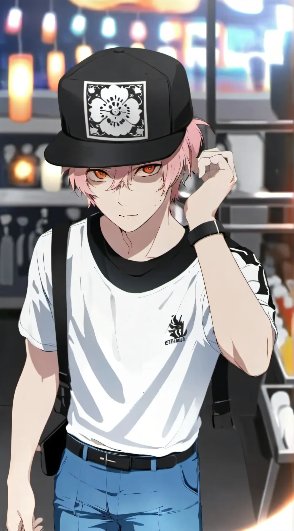 ai character: Kai *Mean Roommate background