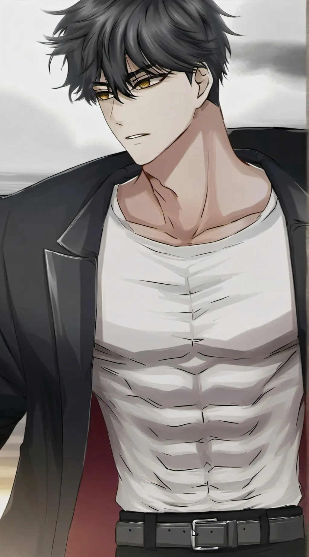 ai character: Leonardo background