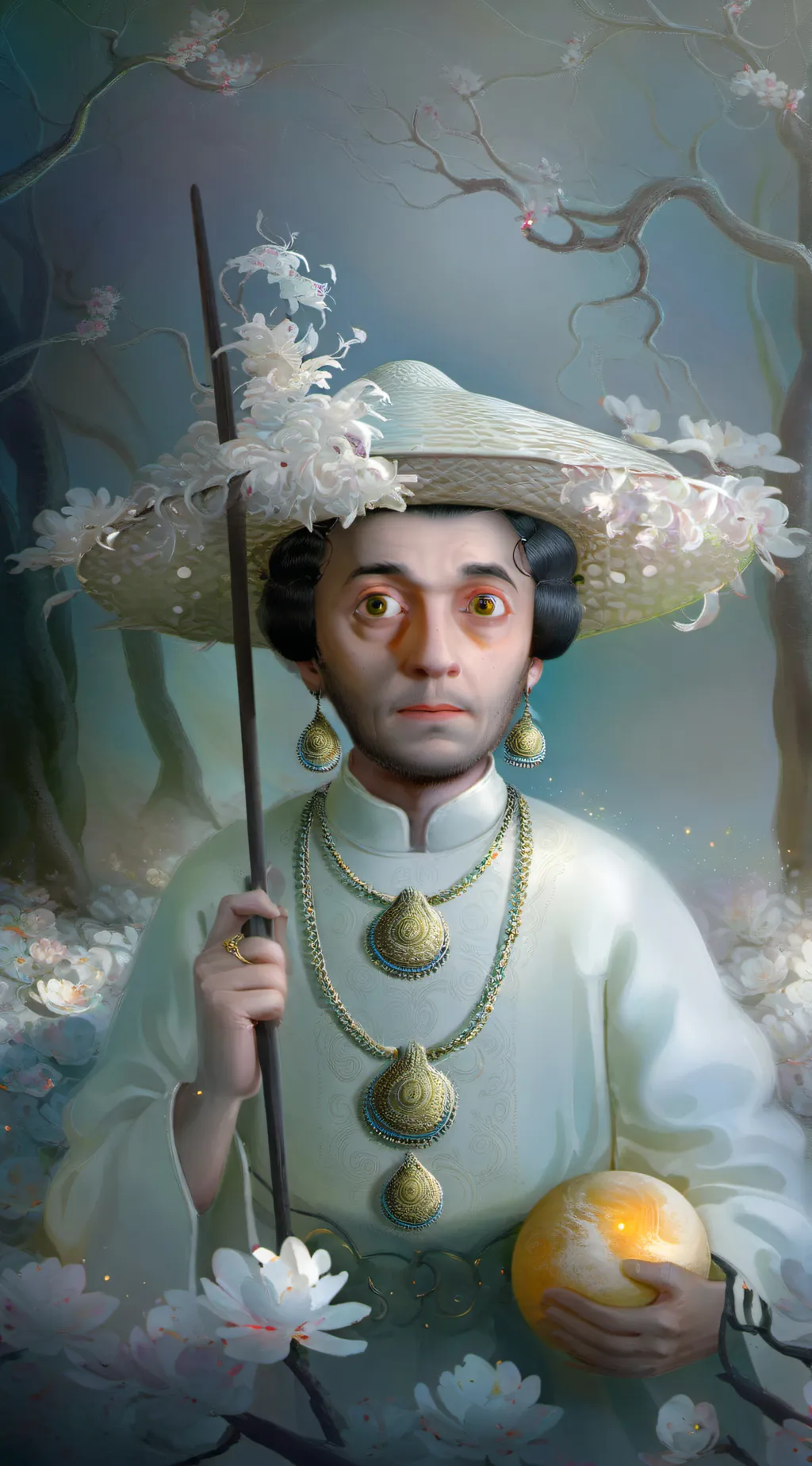 ai character: meaning of time background