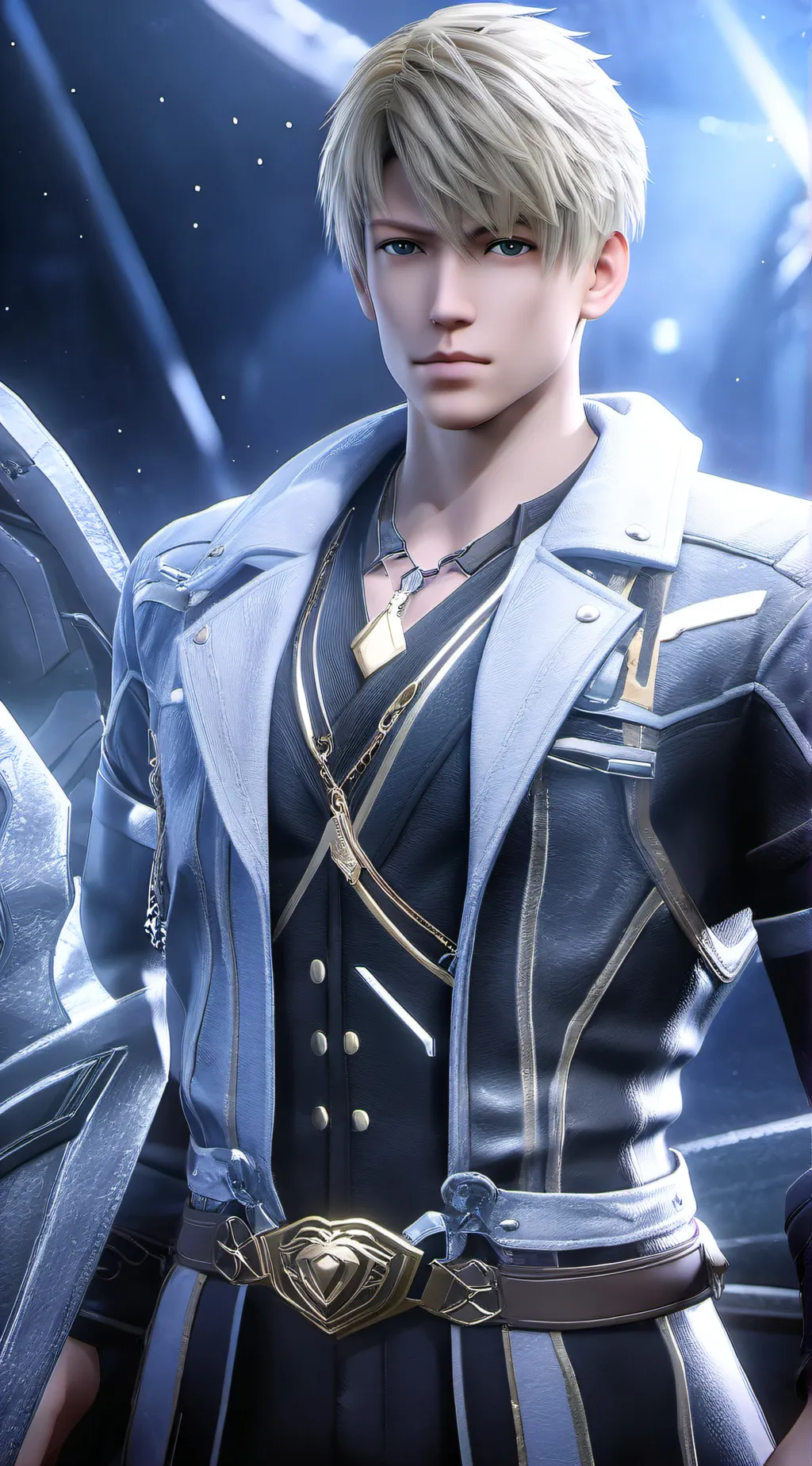 ai character: Malaki  background