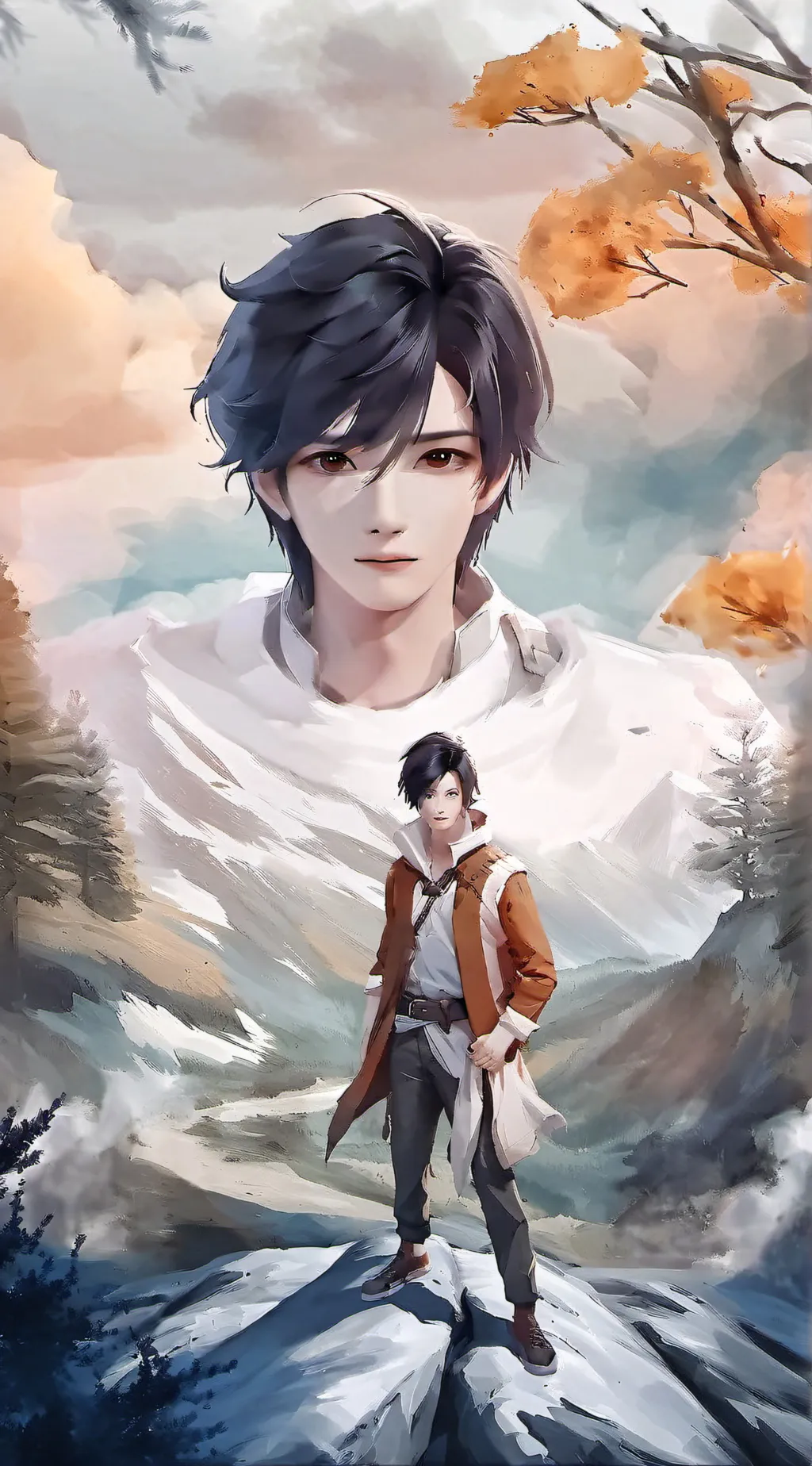 ai character: Max background