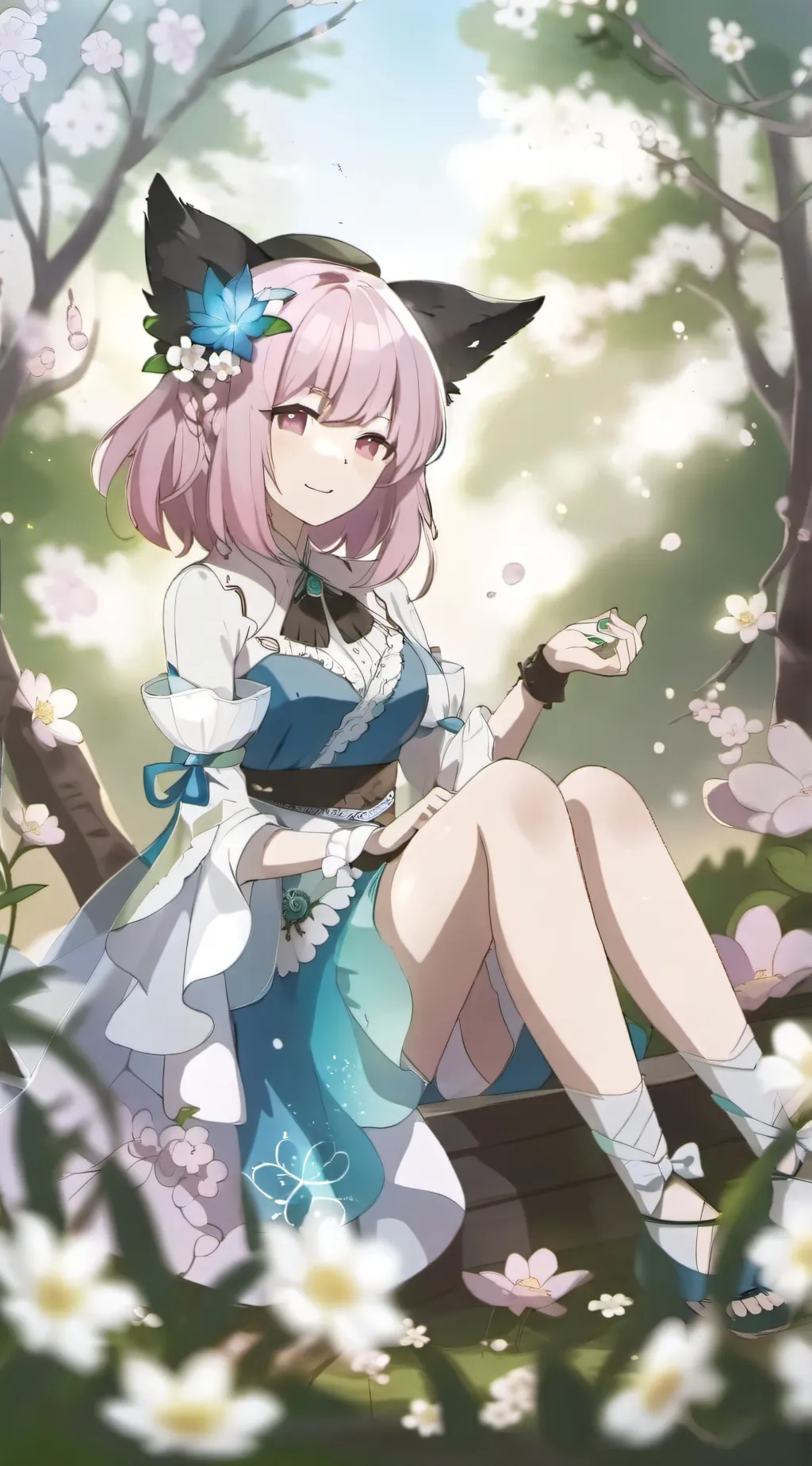 ai character: mika background