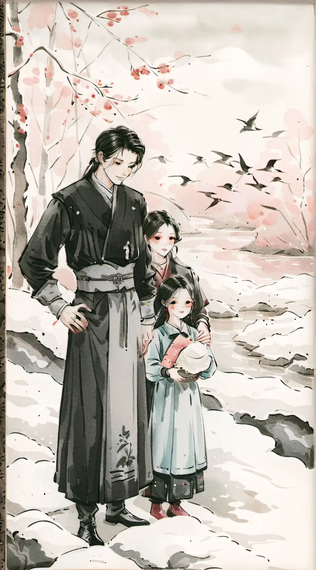 ai character: Your Family: 👨‍👩‍👧 background