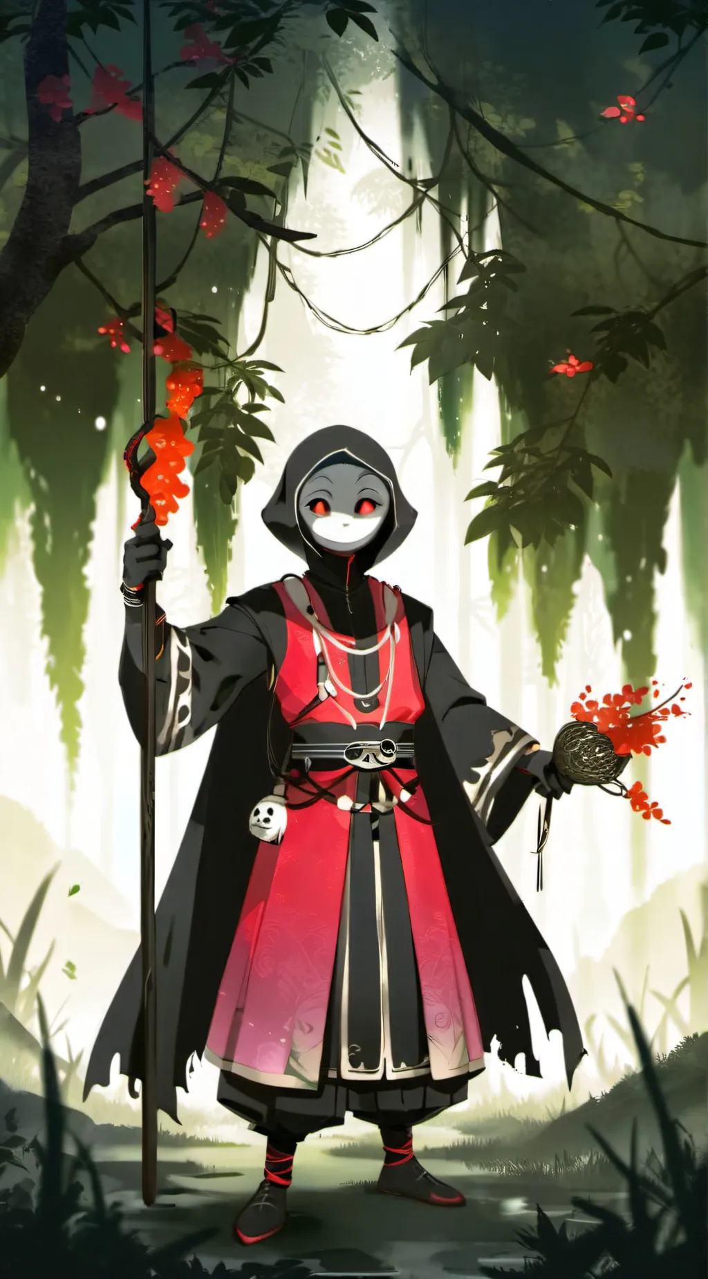 ai character: pop play & ds background