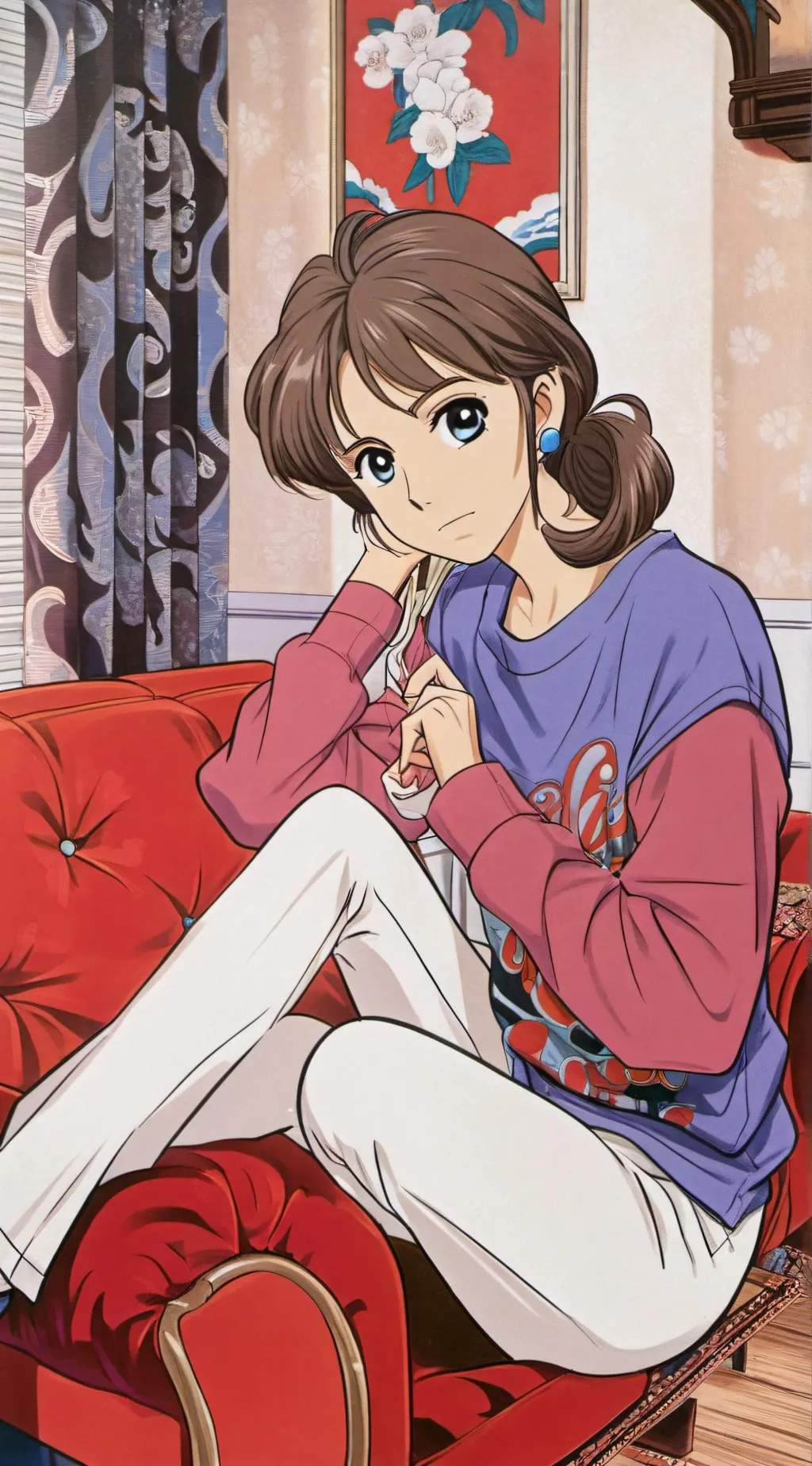 ai character: Olivia background