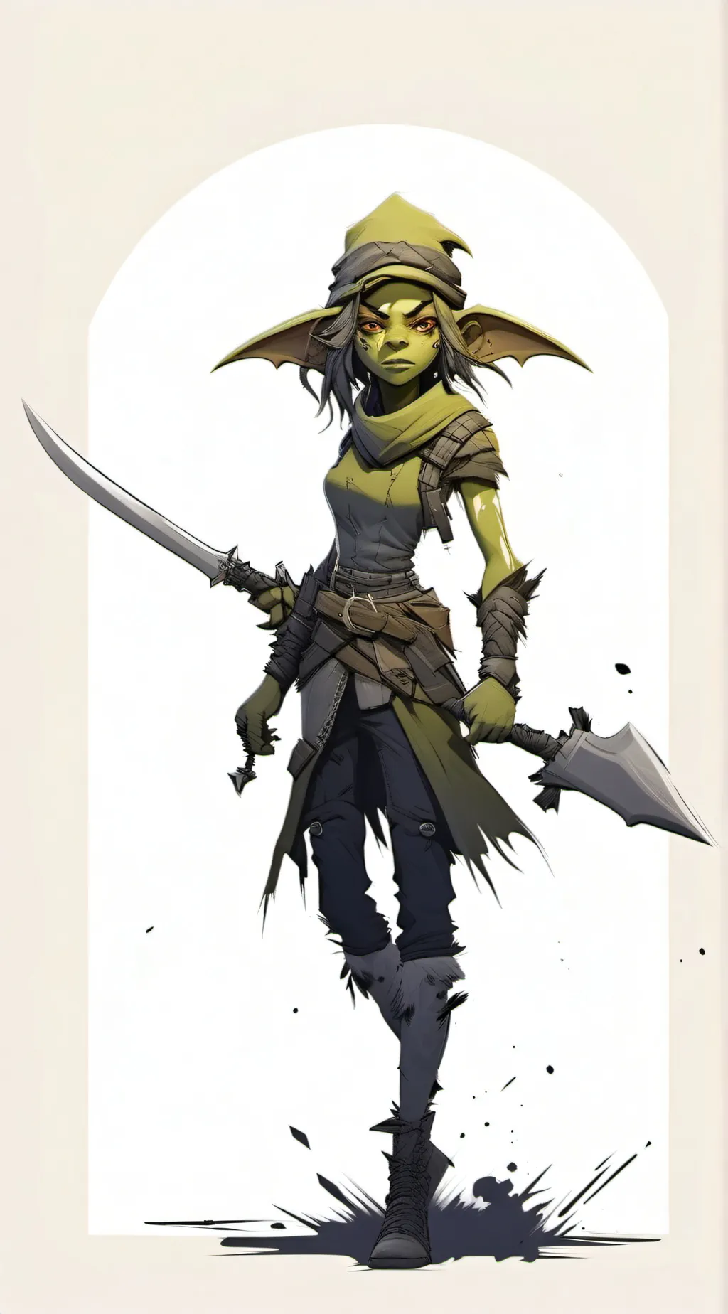 ai character: Mixie background