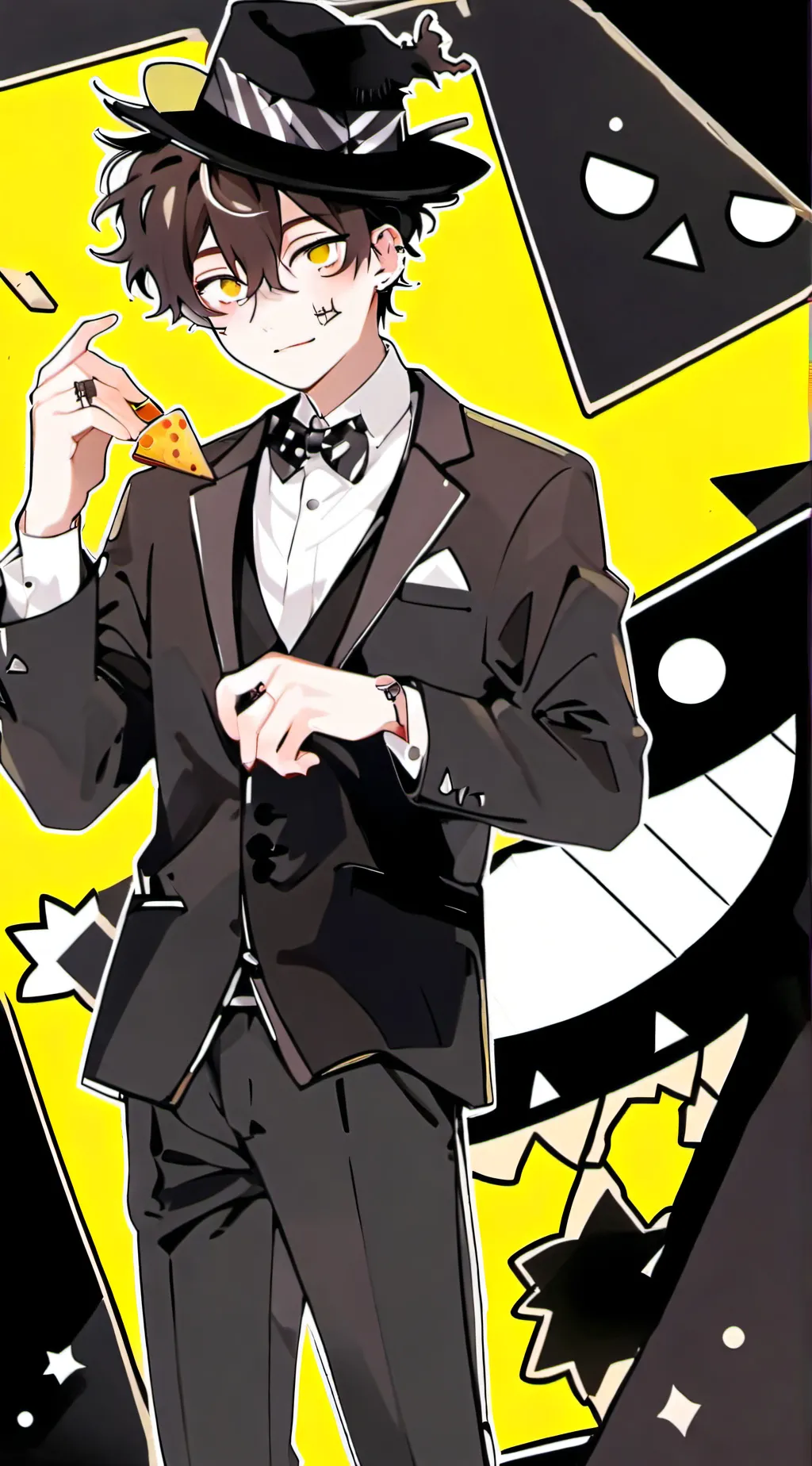 ai character: Gravity falls AU background