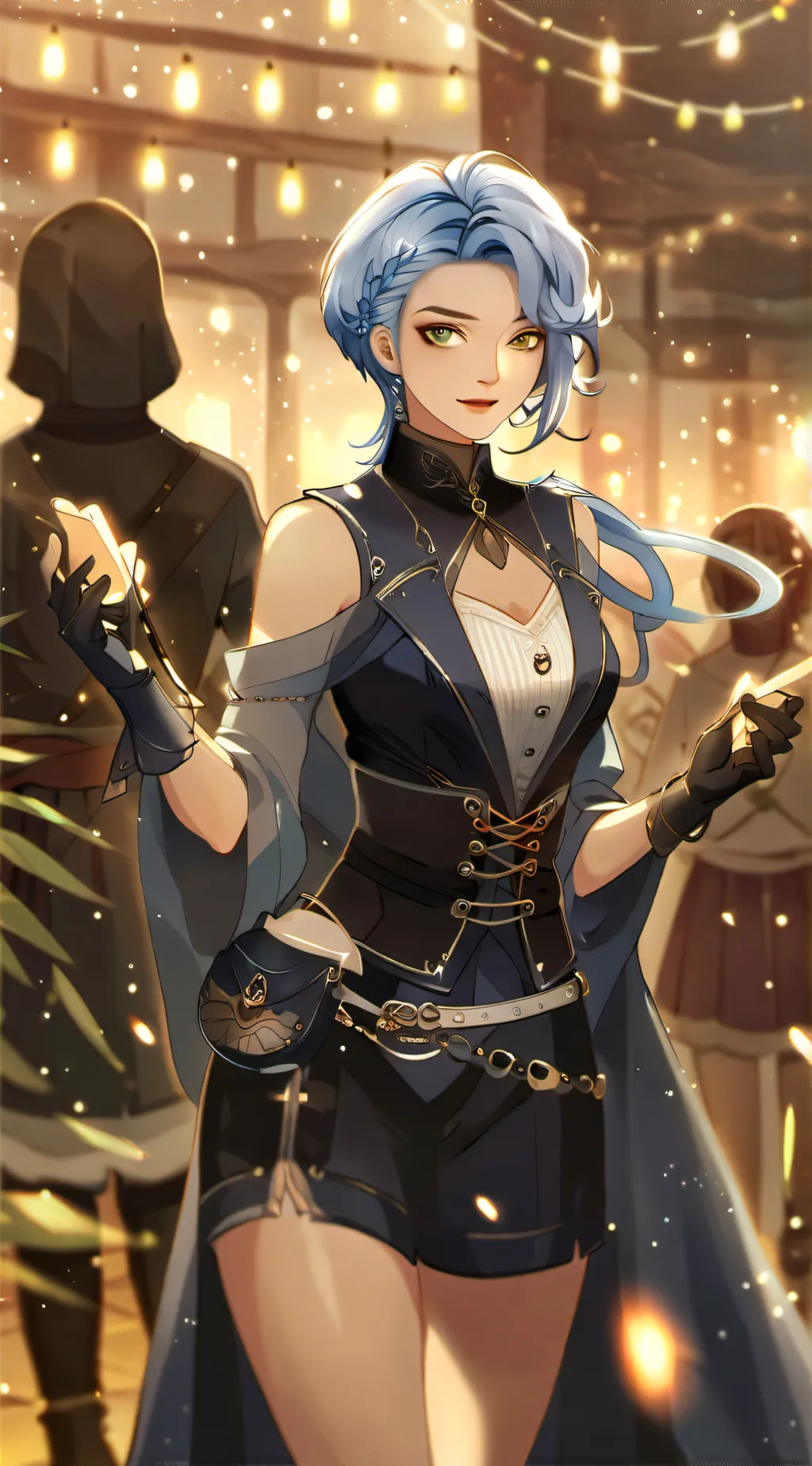 ai character: Selene background