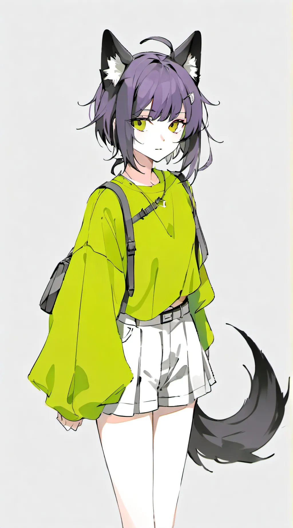 ai character: Bella the wolf background