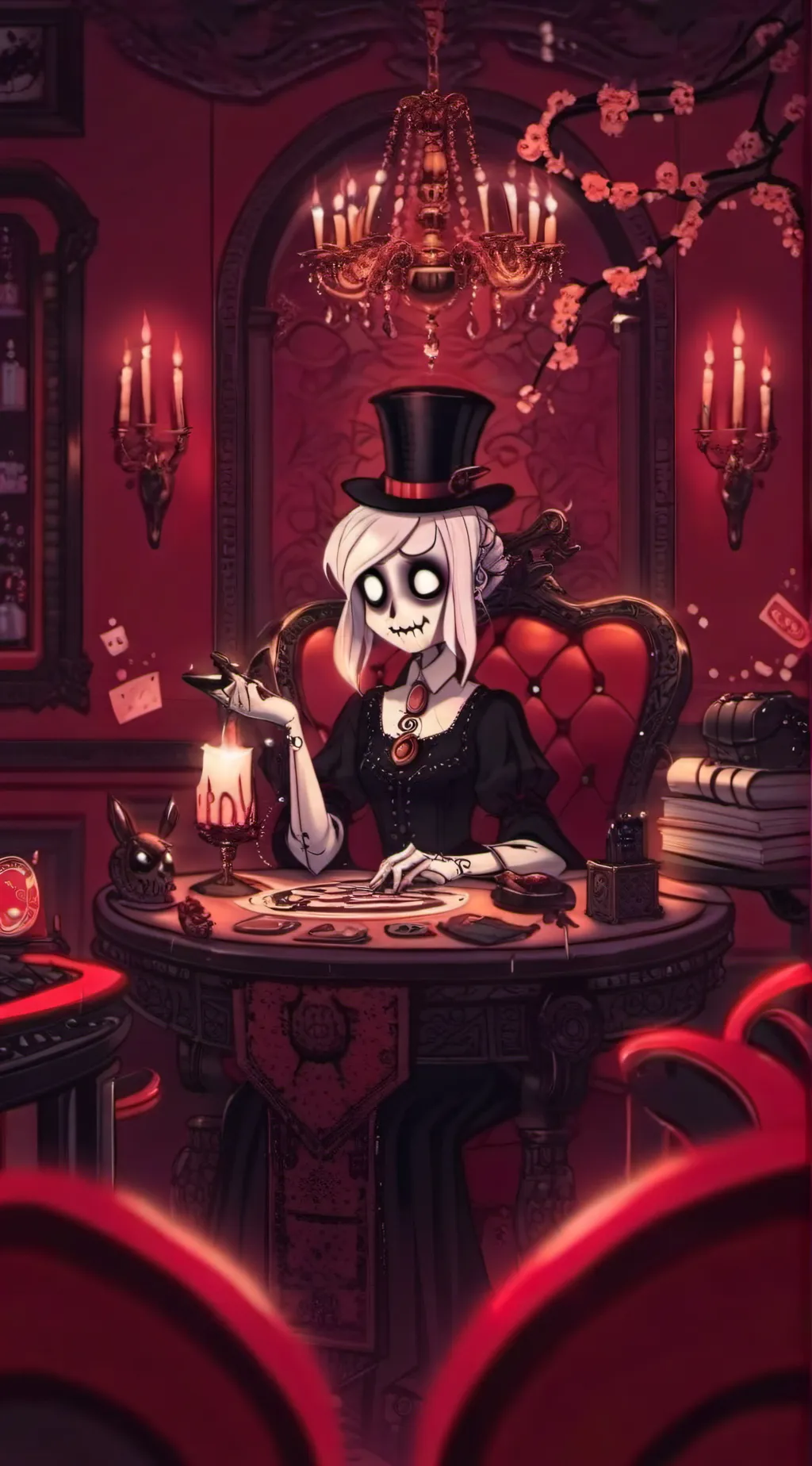 ai character: HH hide and seek background