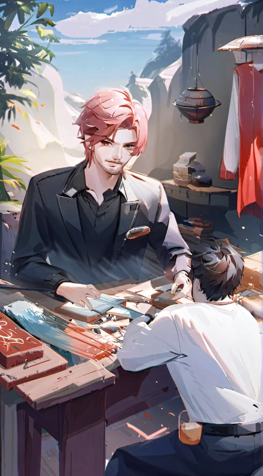 ai character: heros adventure background