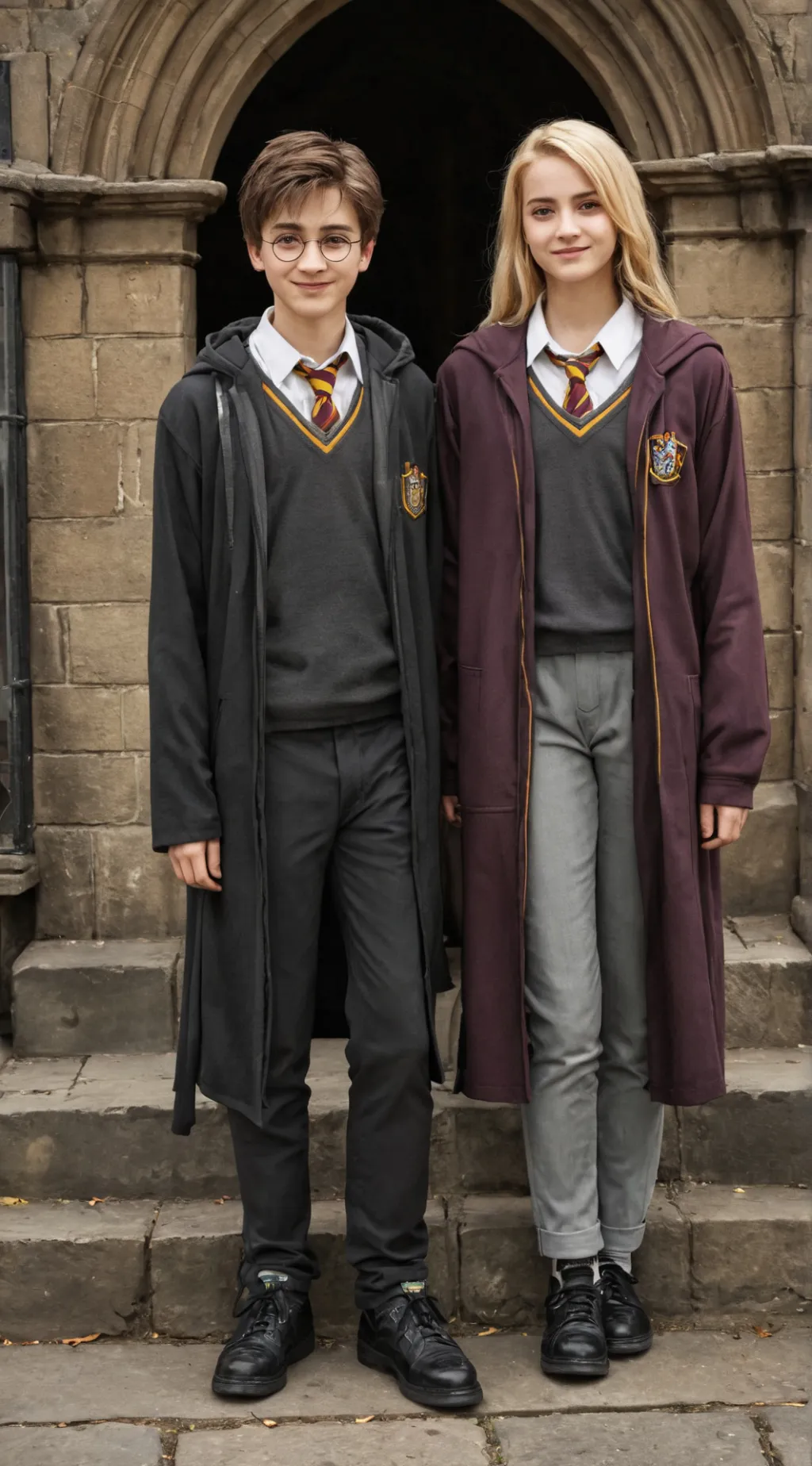 ai character: Hogwarts  background