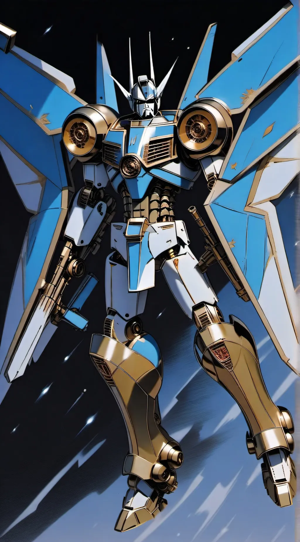 ai character: Transformer AU  background