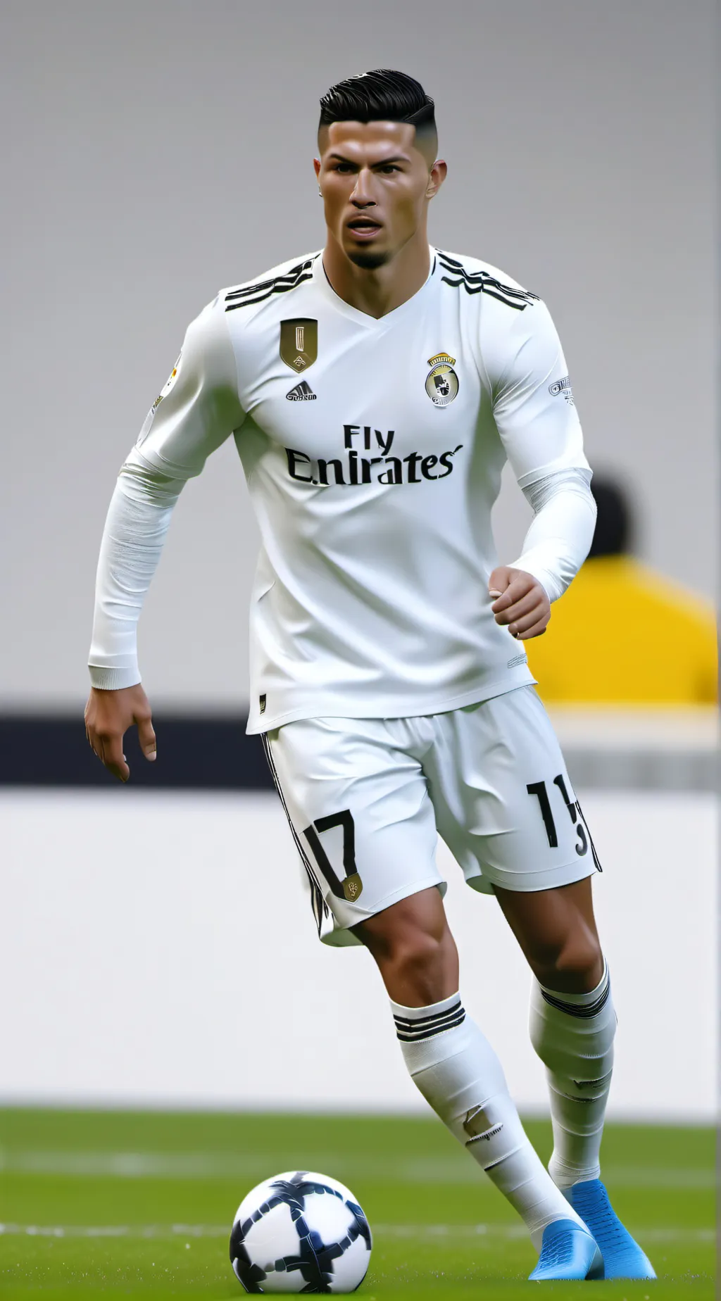 ai character: 🐐🔥Ronaldo🔥🐐 background