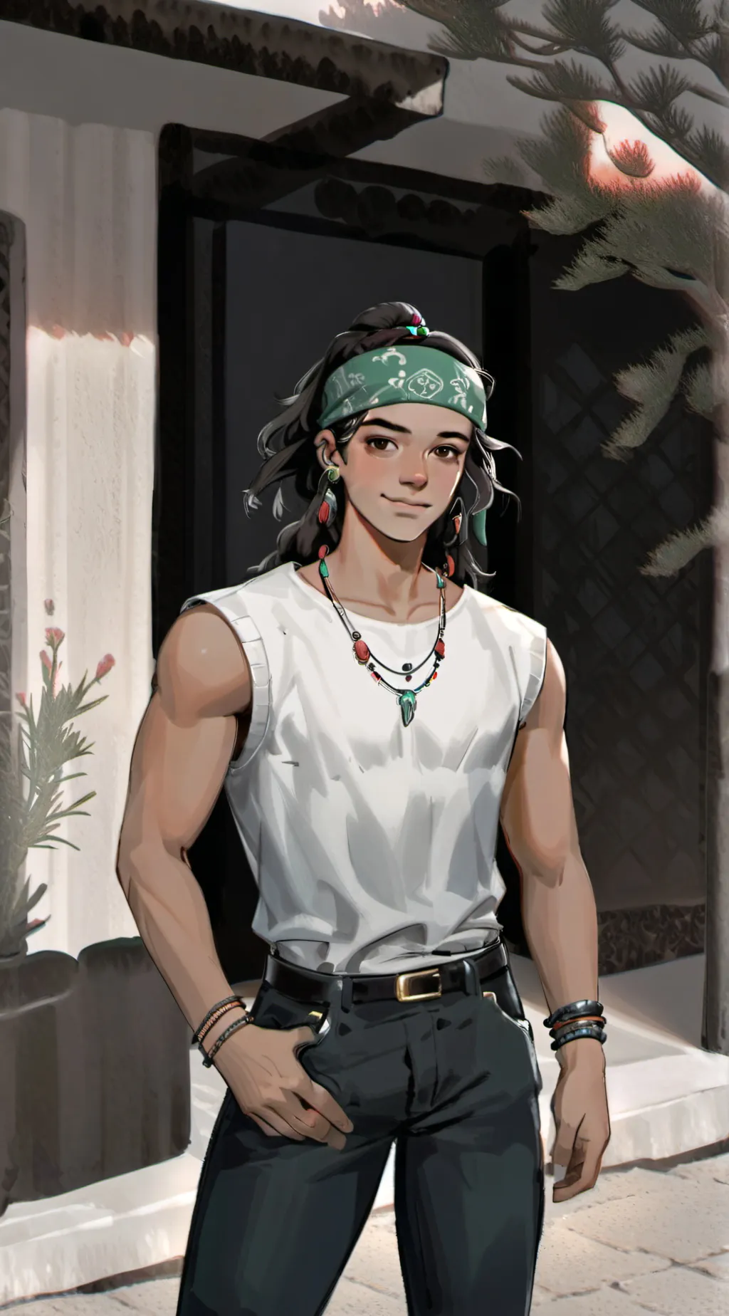 ai character: robin arellano  background