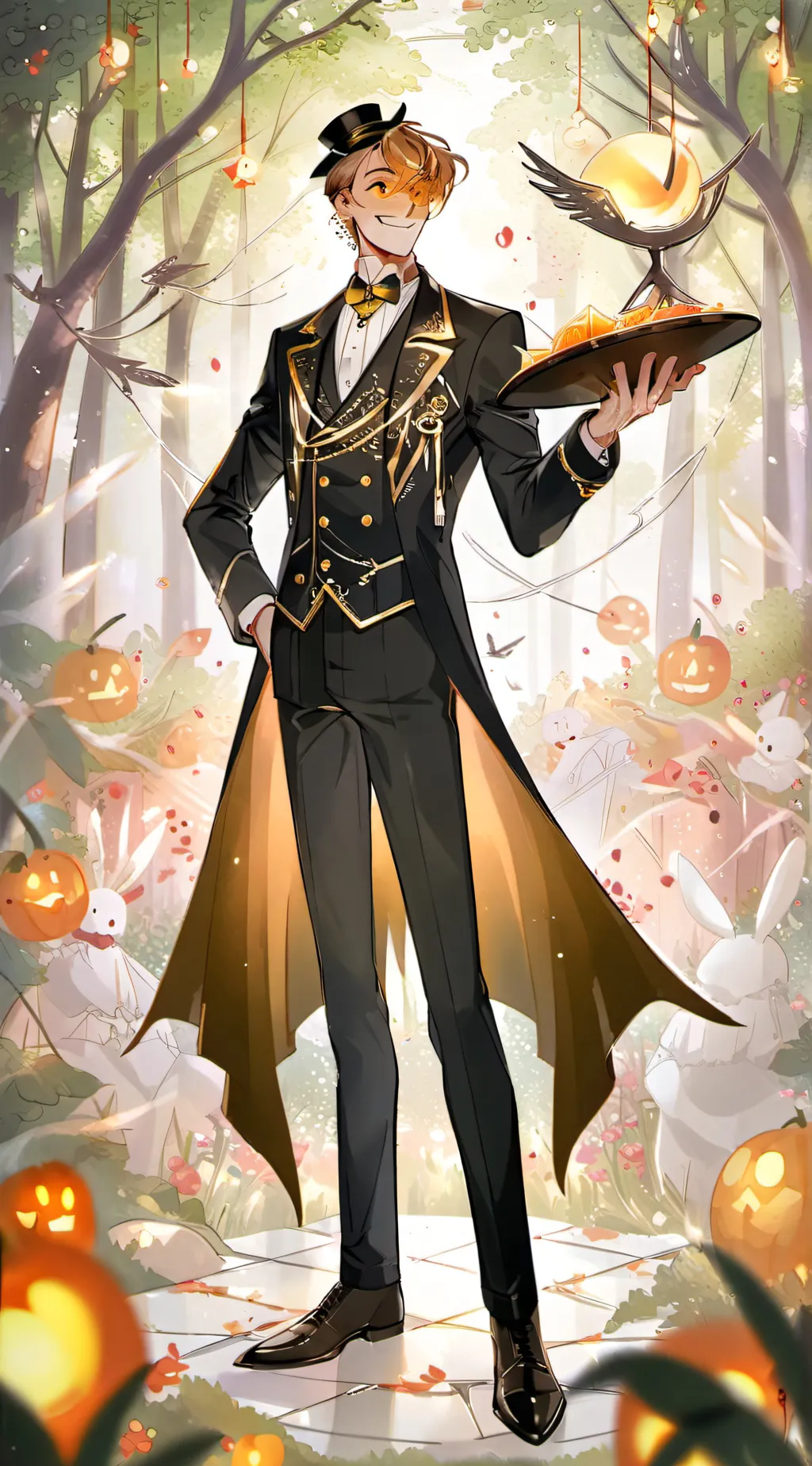 ai character: Bill cyber background