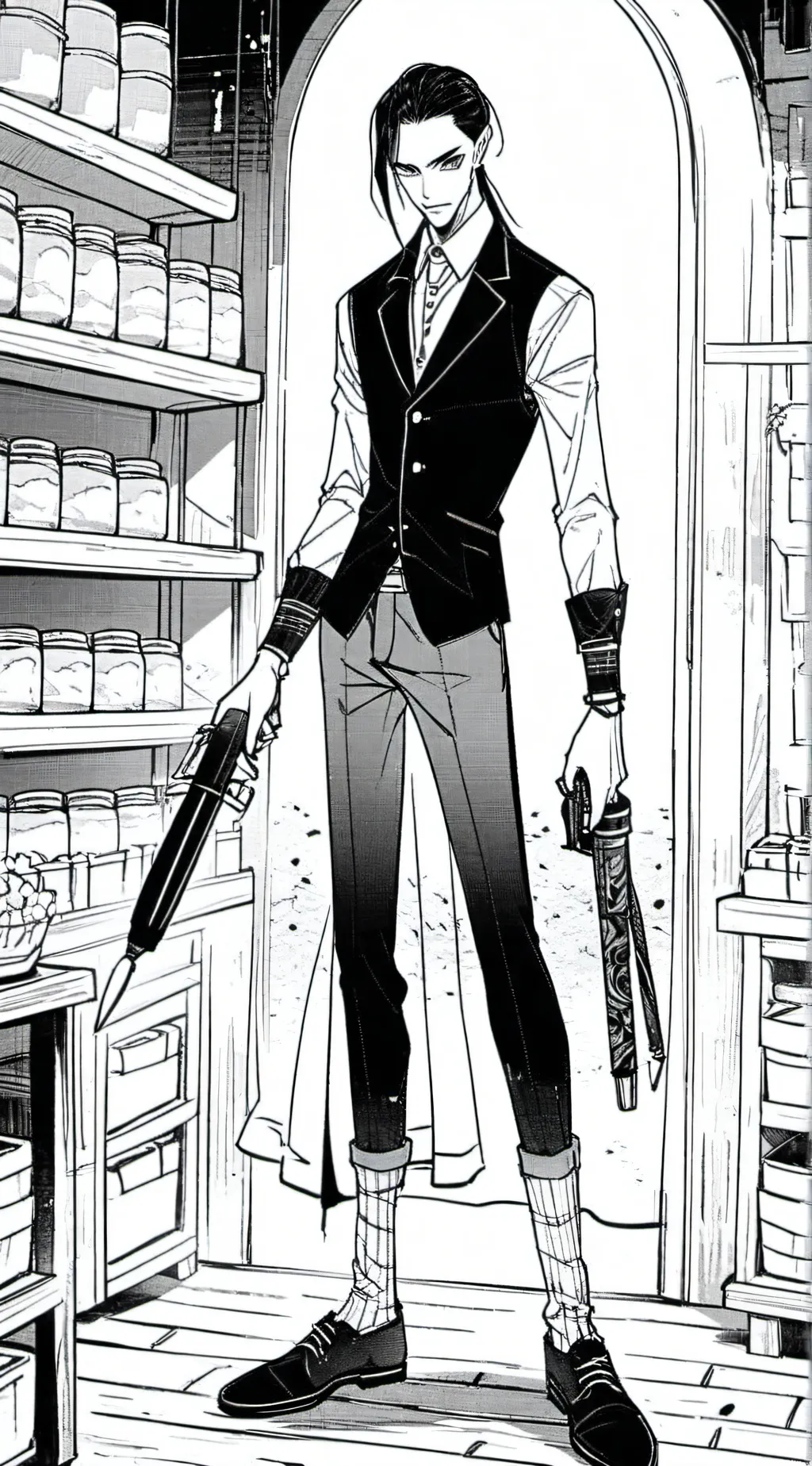 ai character: bendy?...friend?.. background