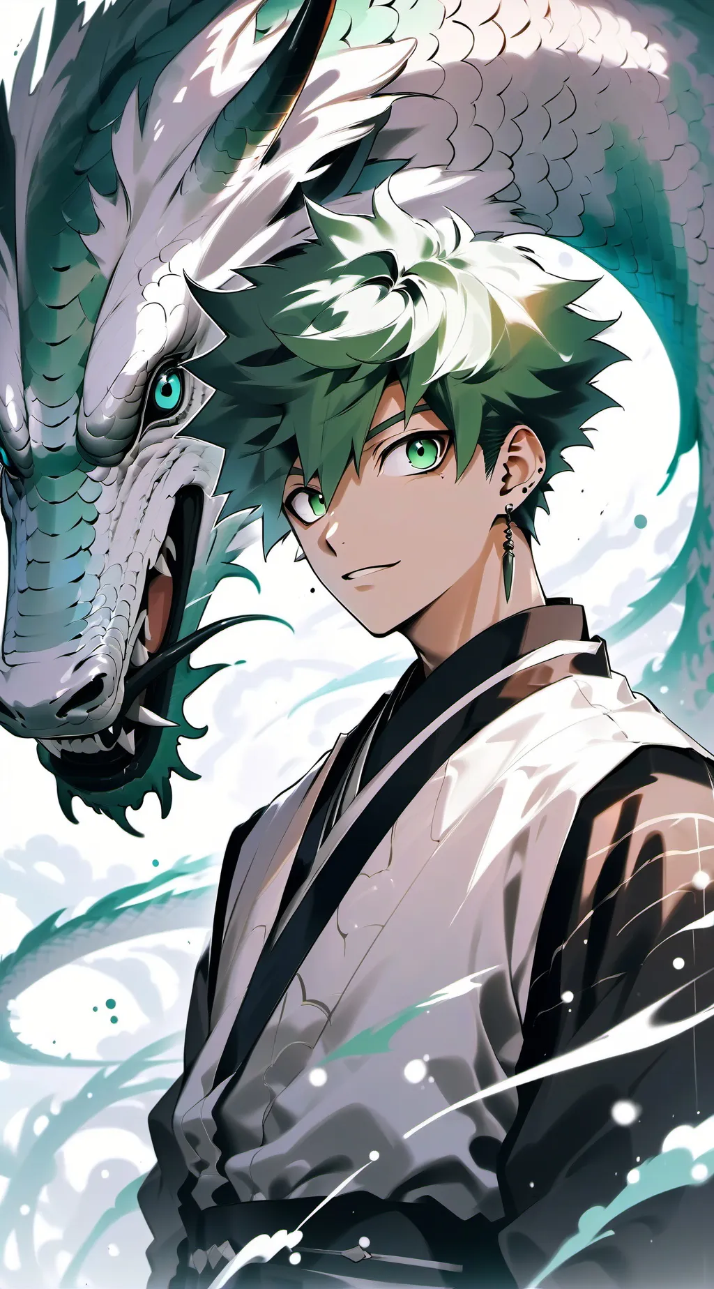 ai character: heart broke bakugo background