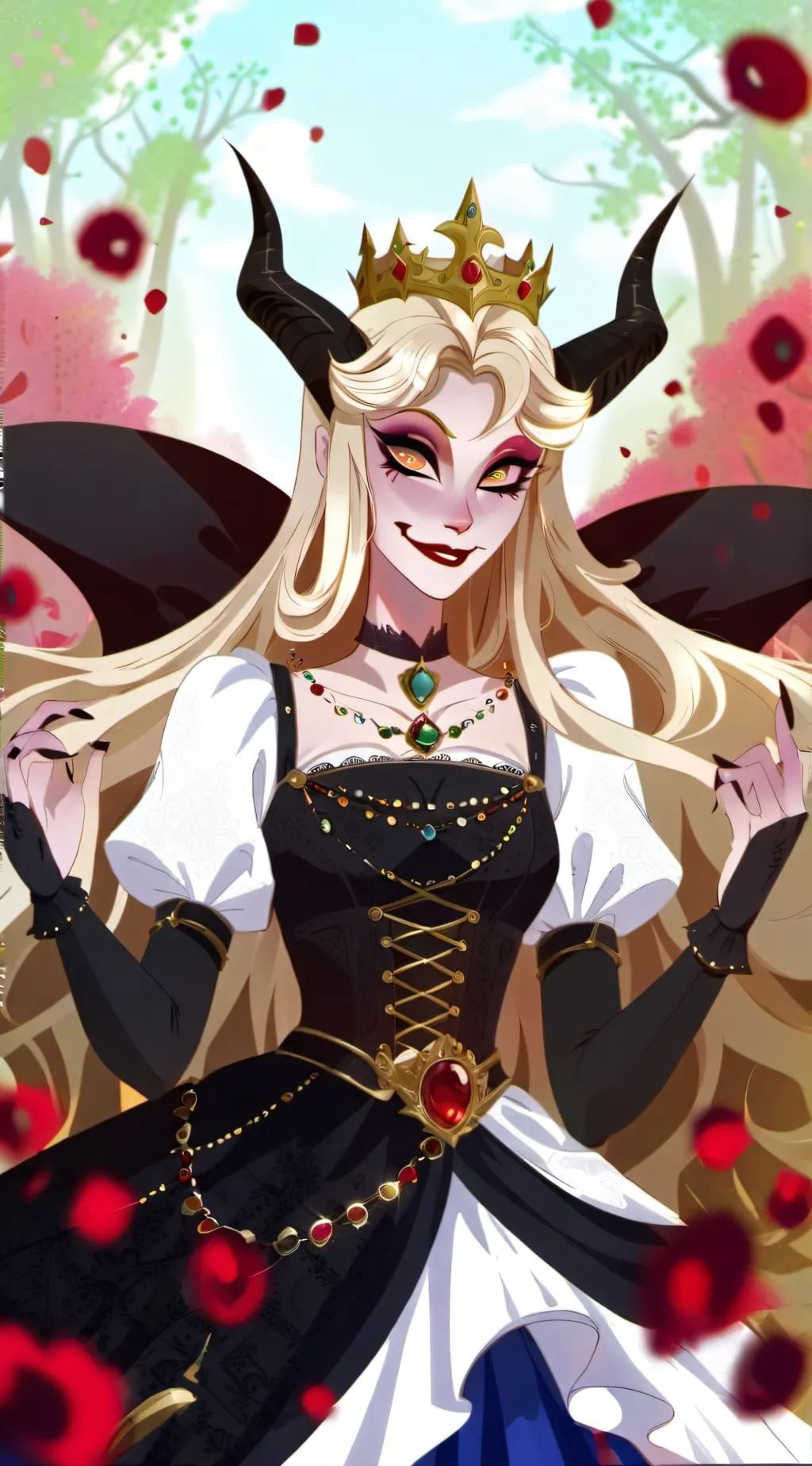 ai character: Luci Pregnat background