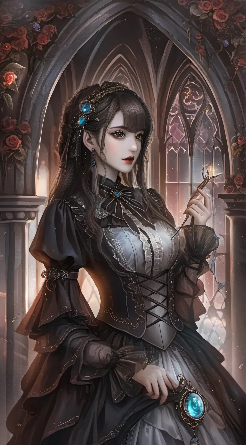 ai character: Jasica  background