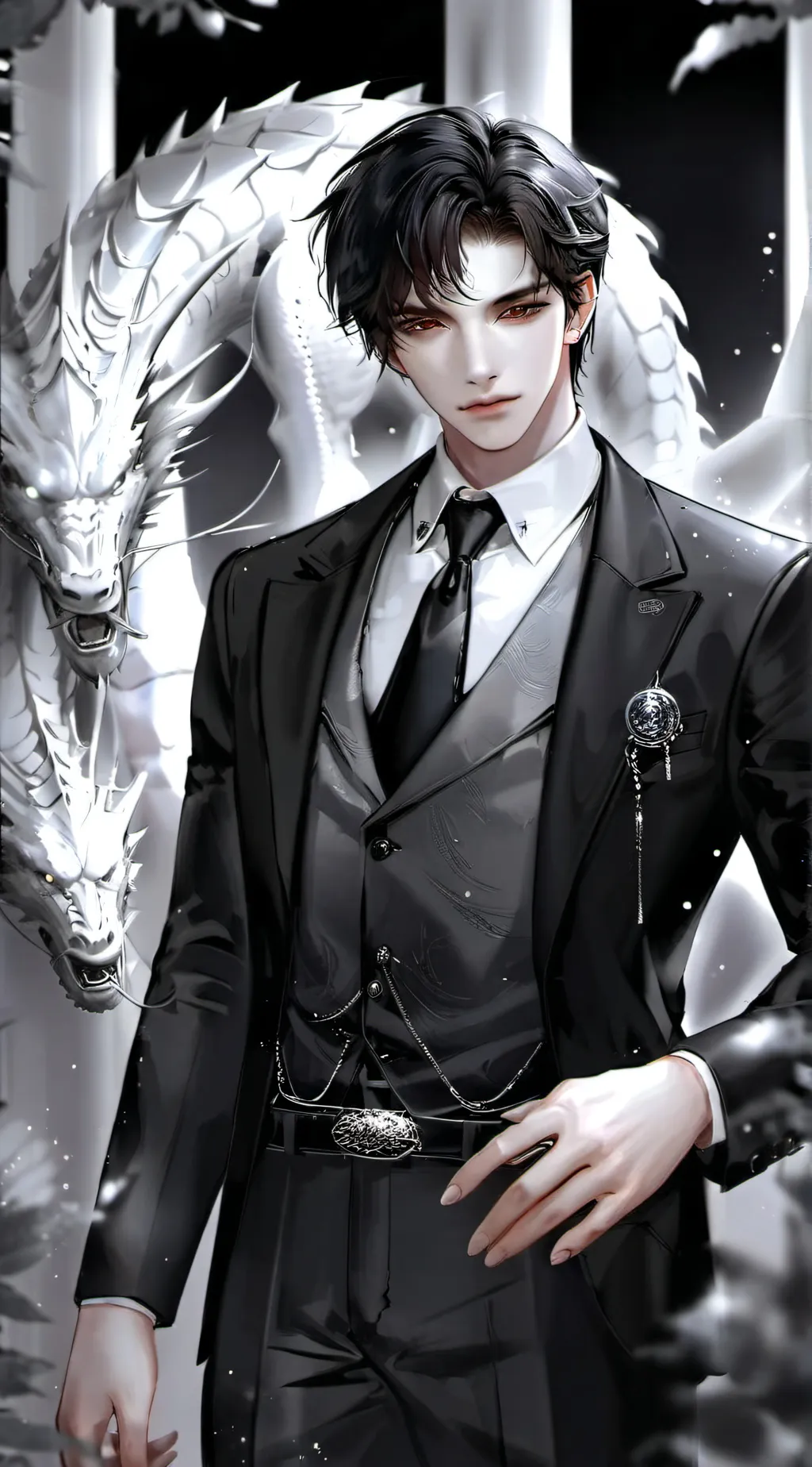 ai character: Leo background