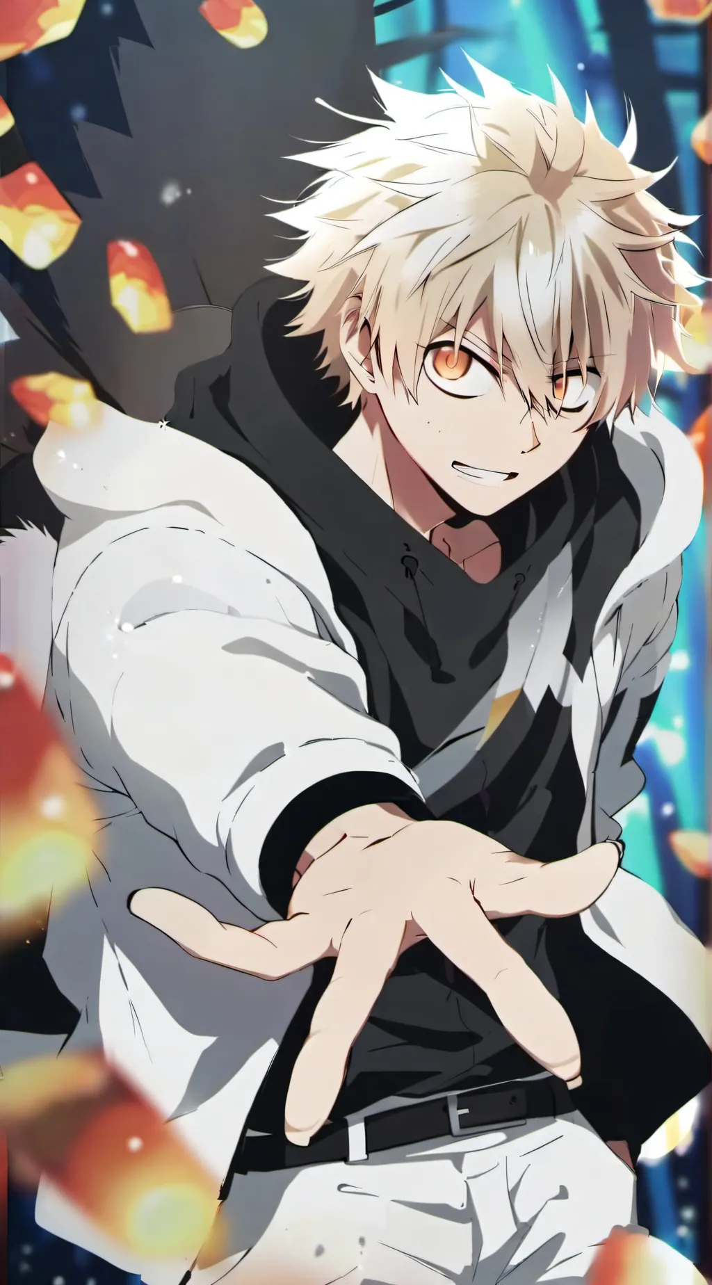 ai character: Bakugo background