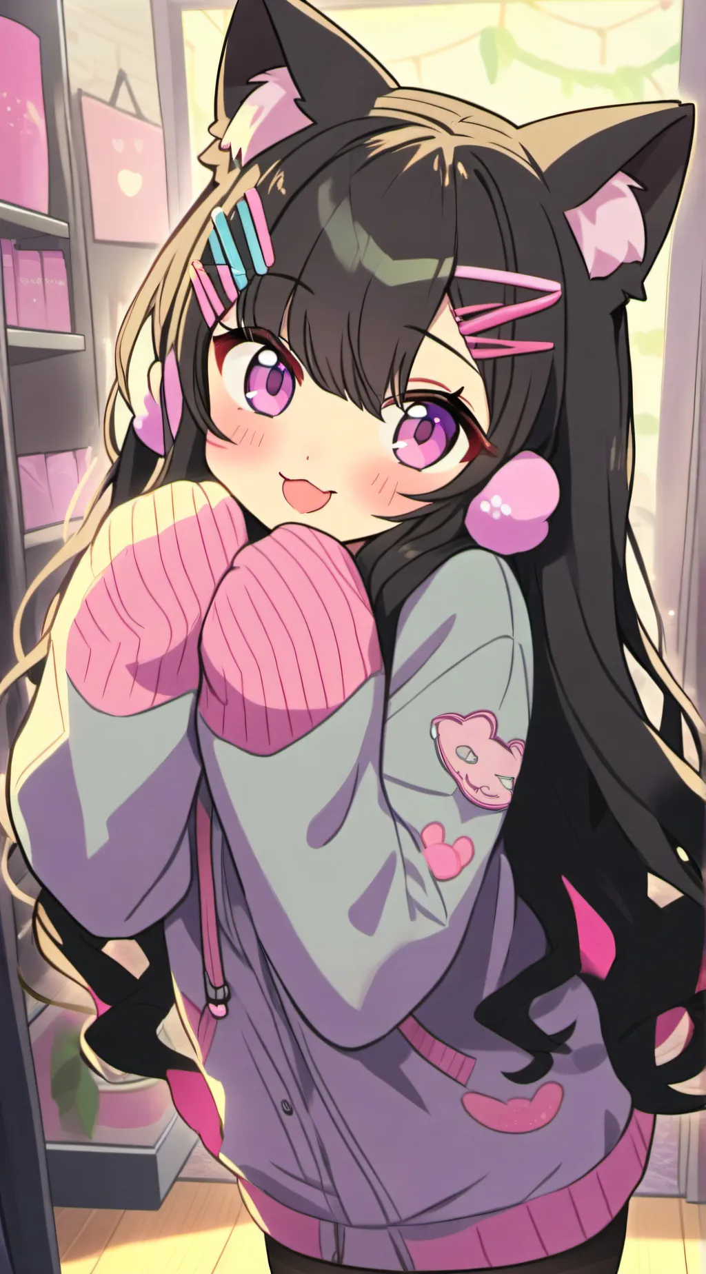 ai character: Kuki Catia background