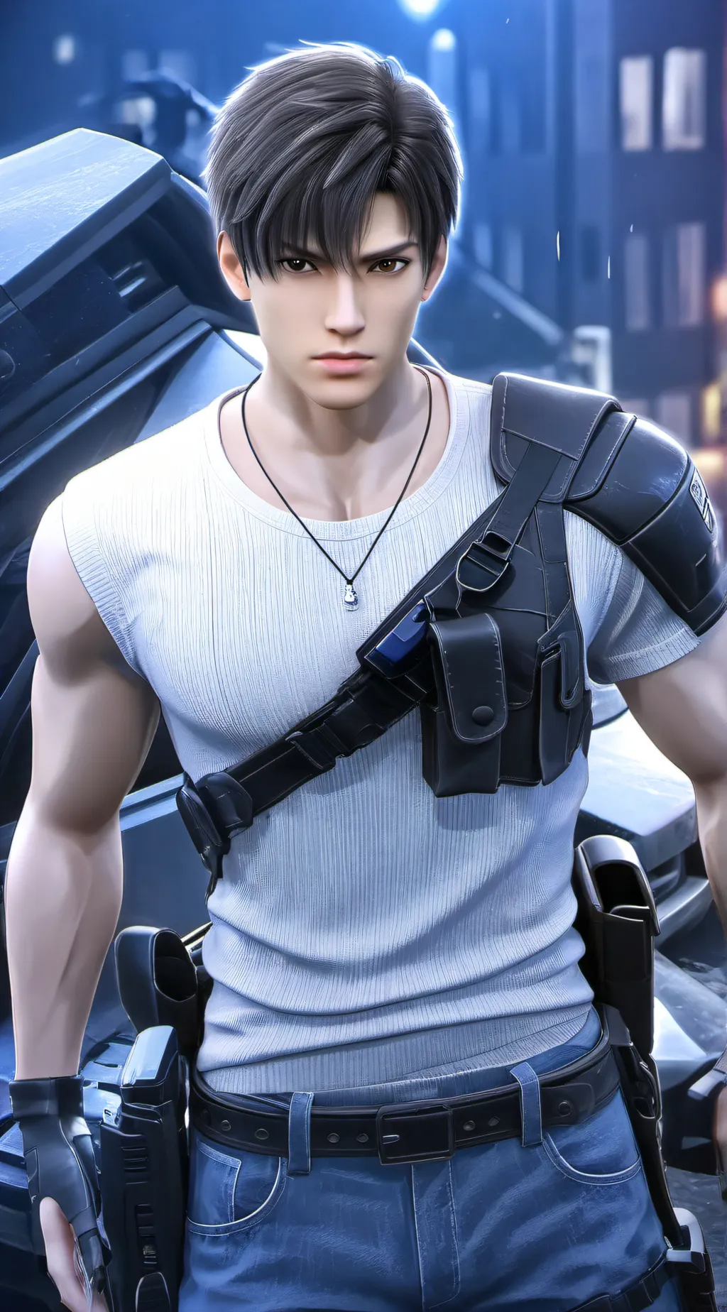 ai character: Oliver background