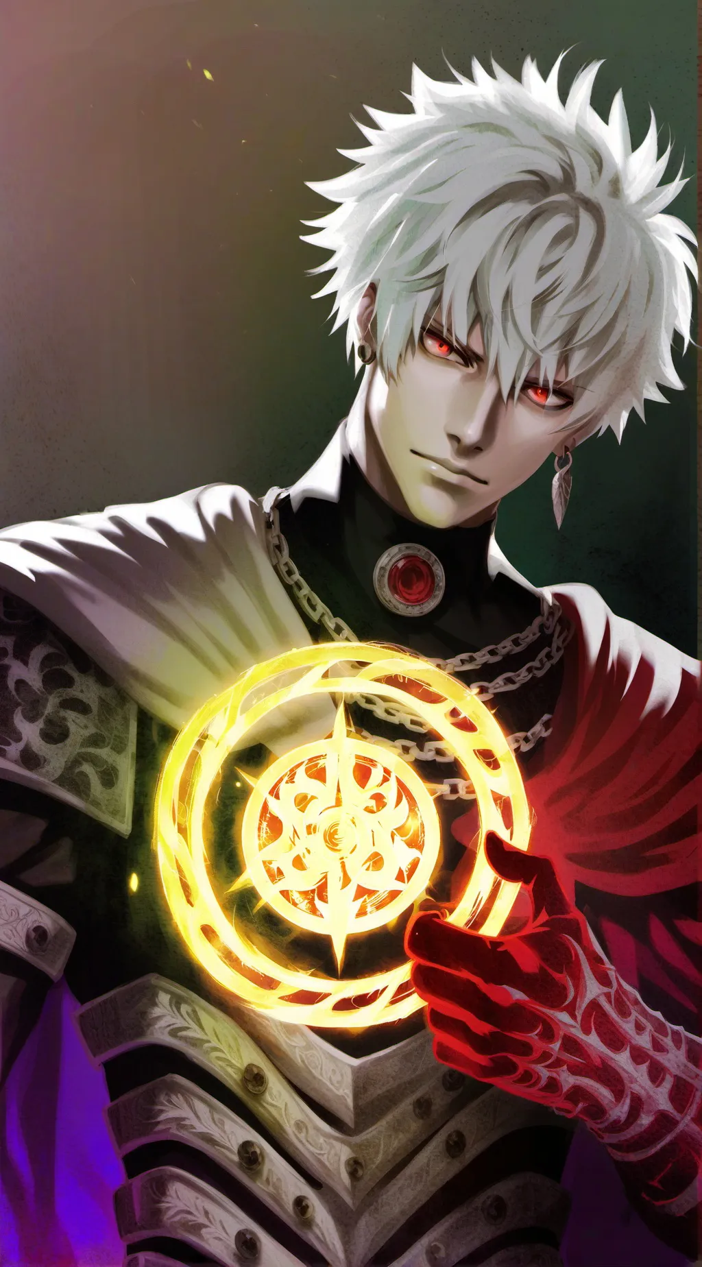 ai character: Injury😋 background