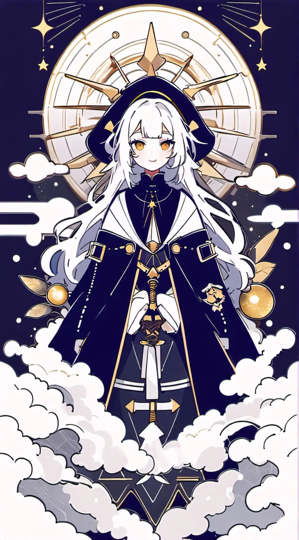 ai character: Ella  background