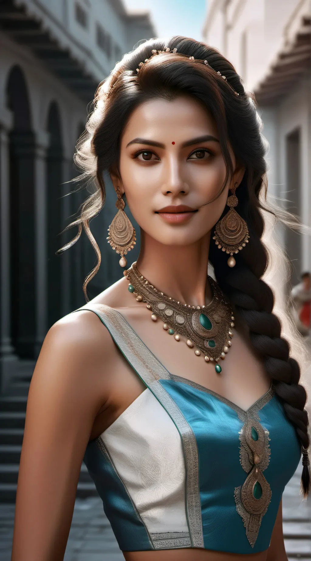 ai character: Jasmine background