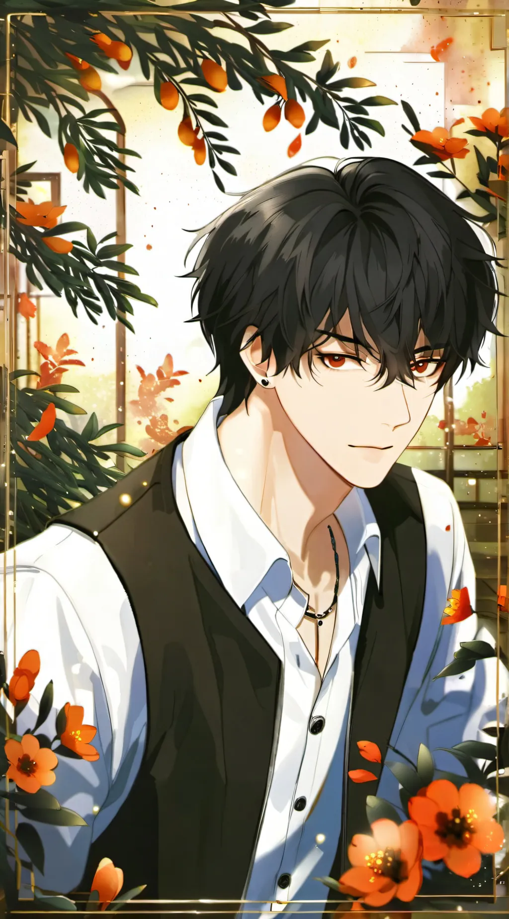 ai character: Lio  background