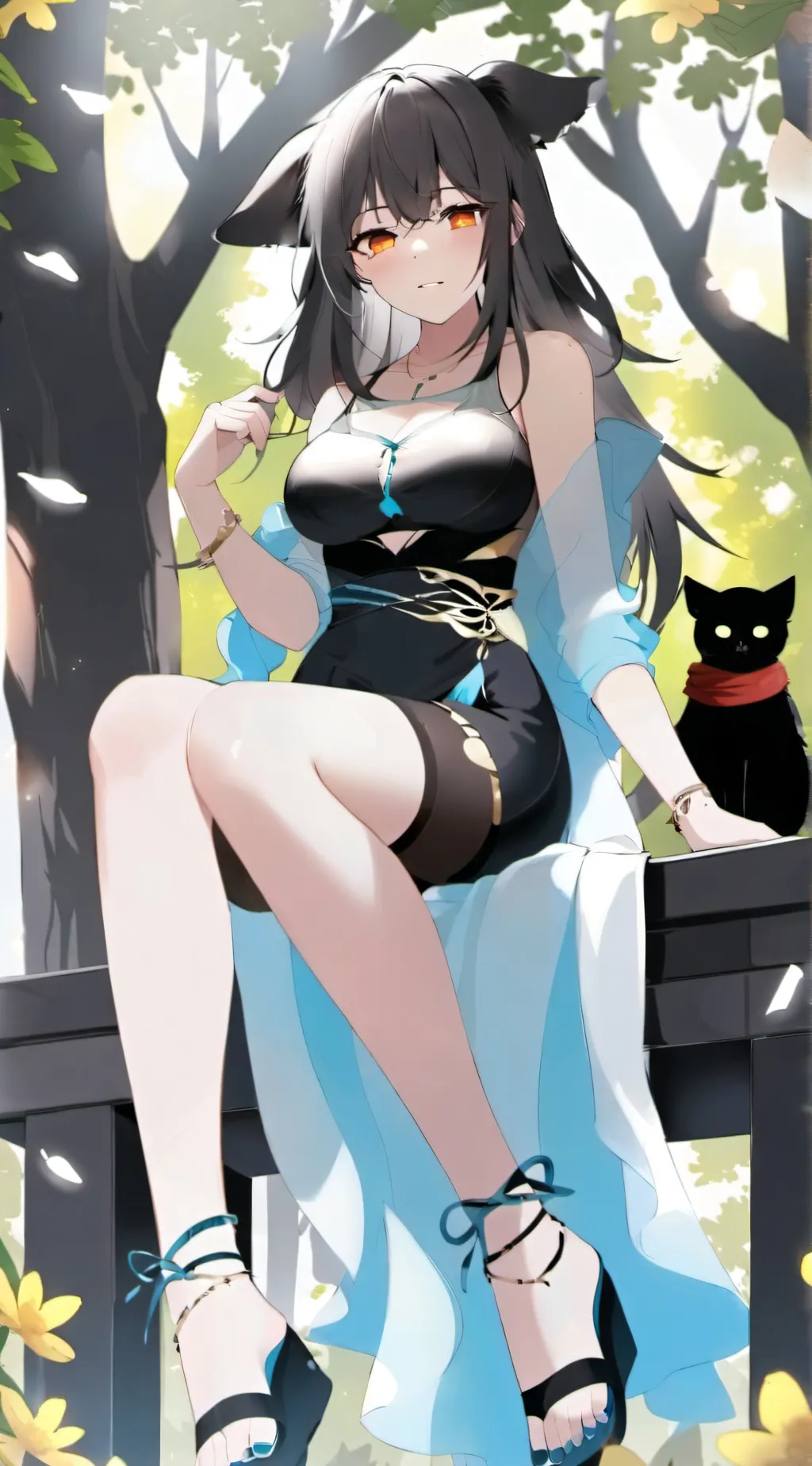 ai character: Luna background