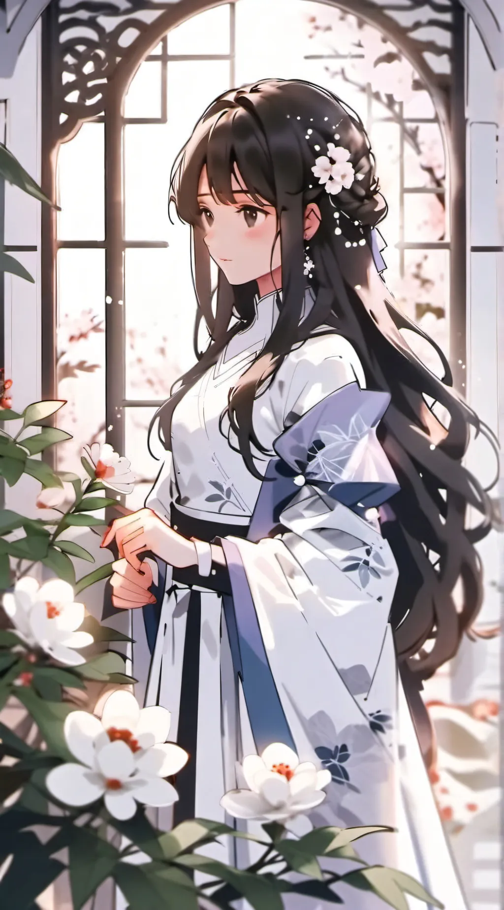 ai character: Katie background