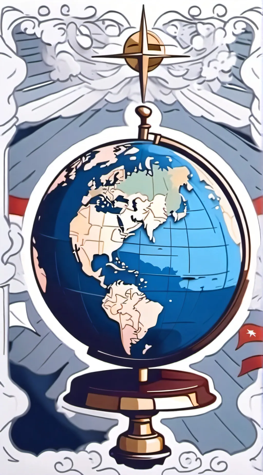 ai character: CountryHumans  background