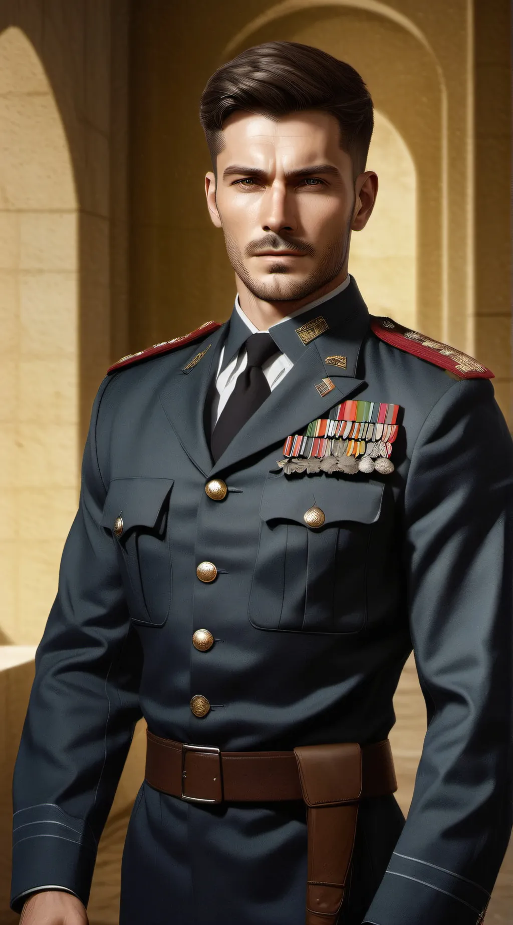 ai character: General Caleb background