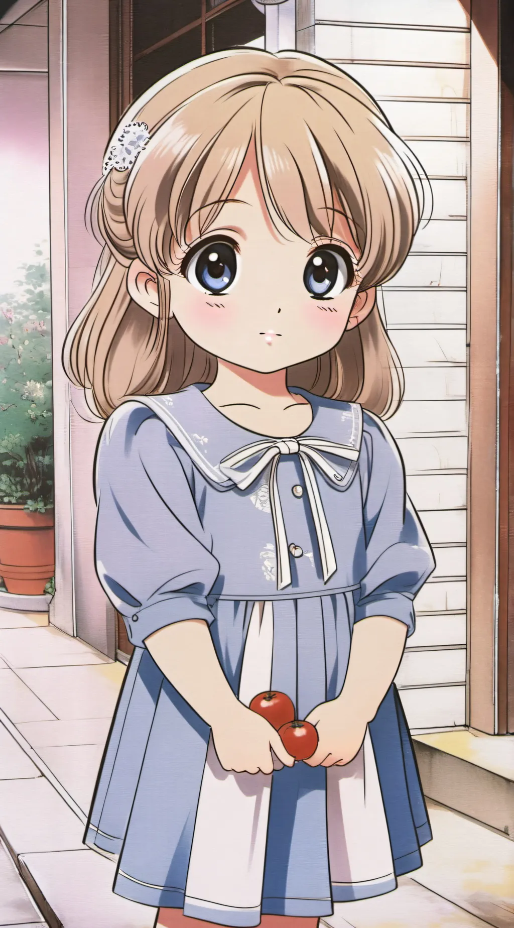 ai character: Abella  background