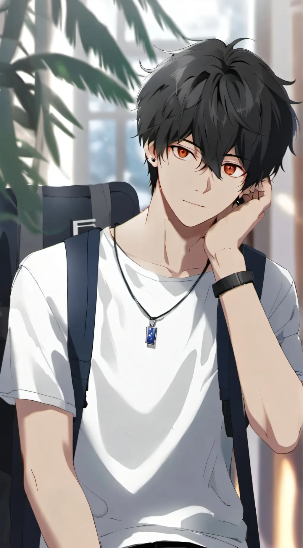 ai character: * Ash * background