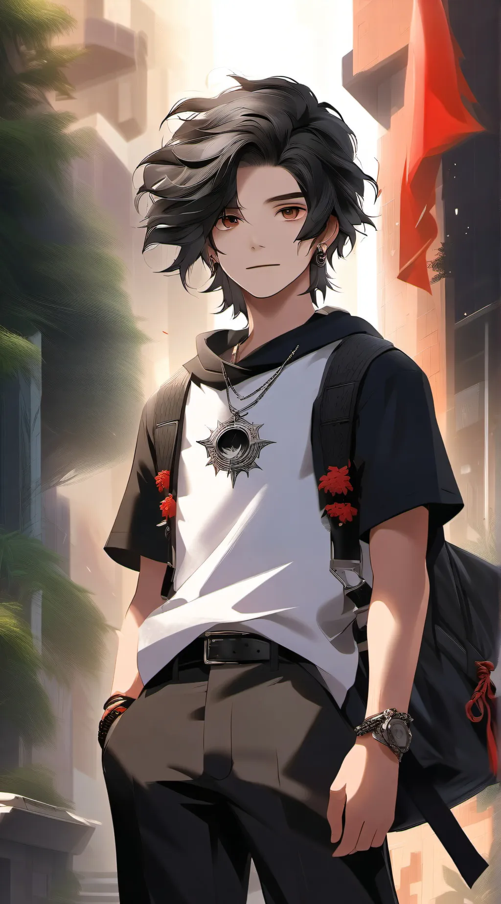 ai character: Liam background