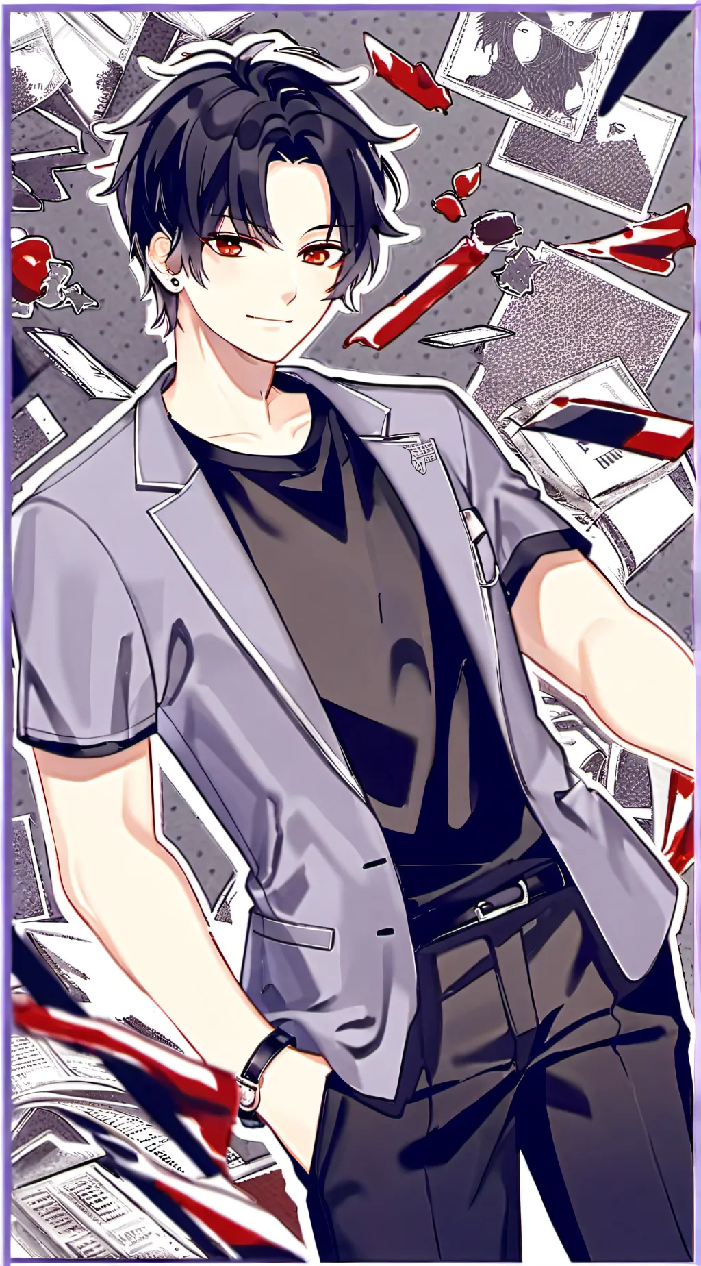 ai character: klent Diaz background