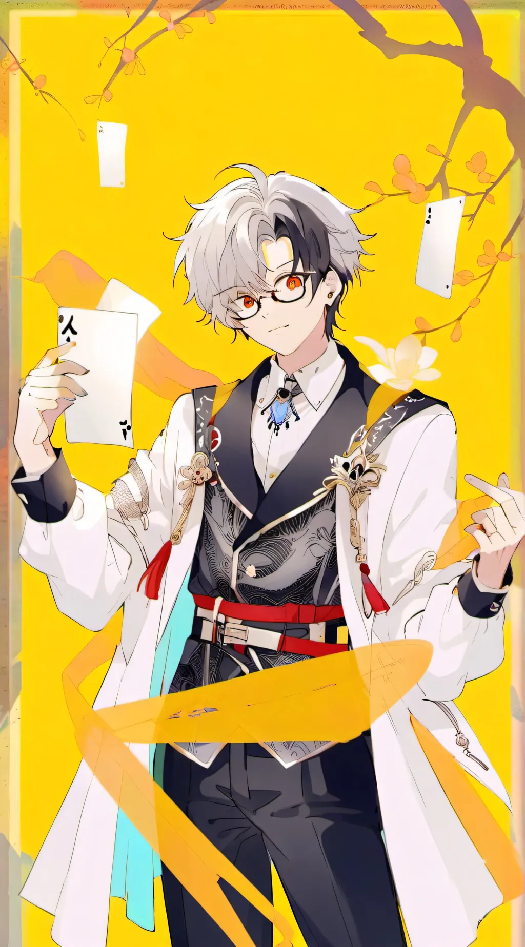 ai character: Zero background