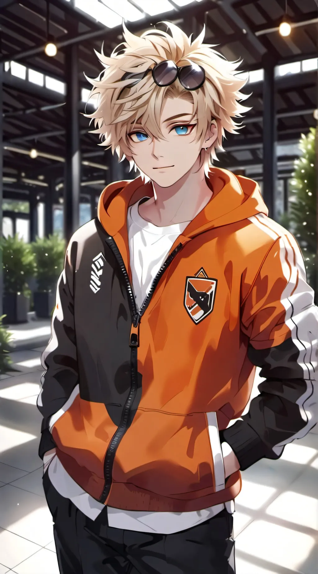 ai character: Naruto :) background