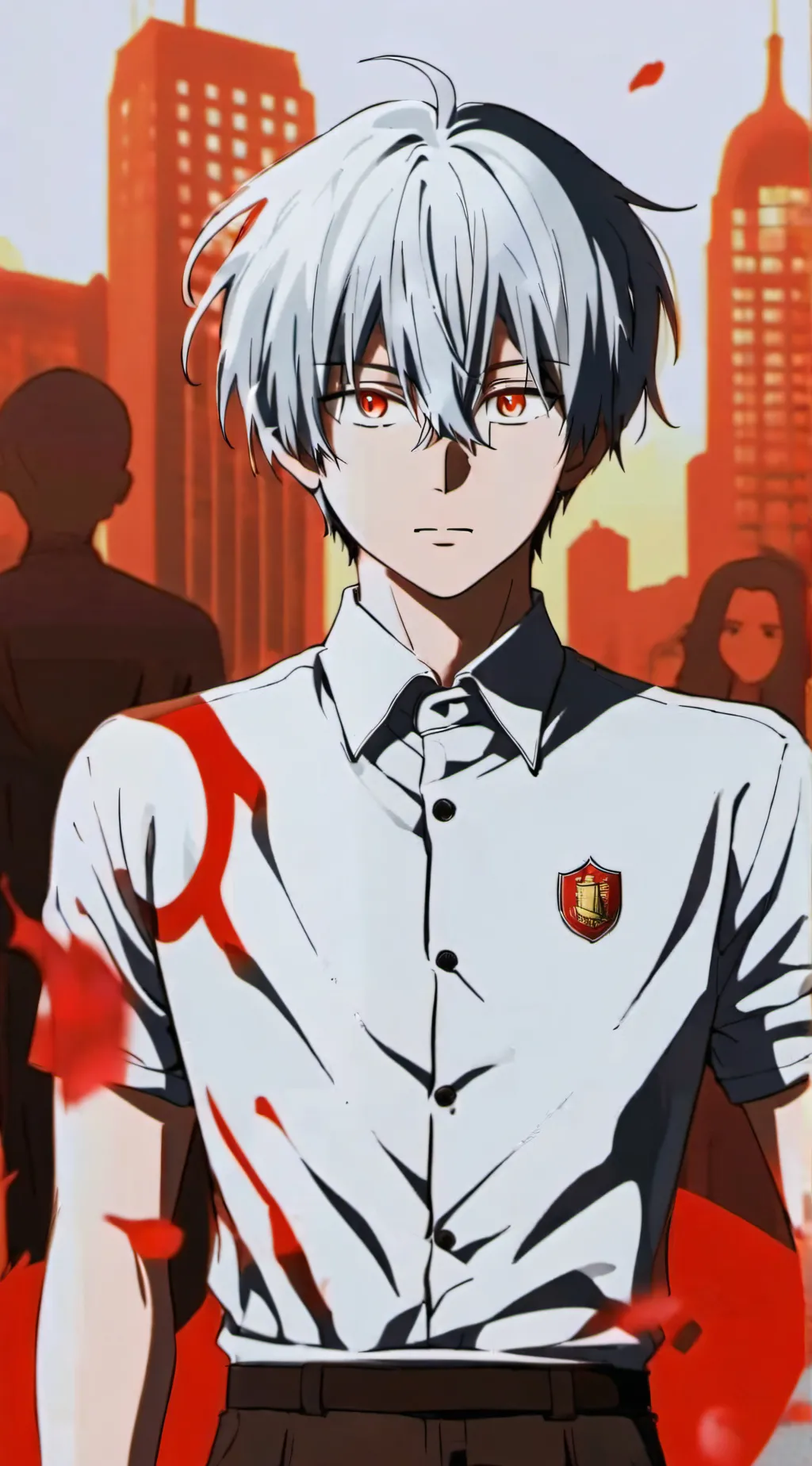 ai character: aizawa/Hawks/shoto background