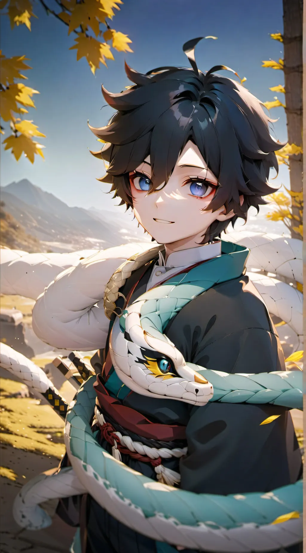 ai character: Obanai background