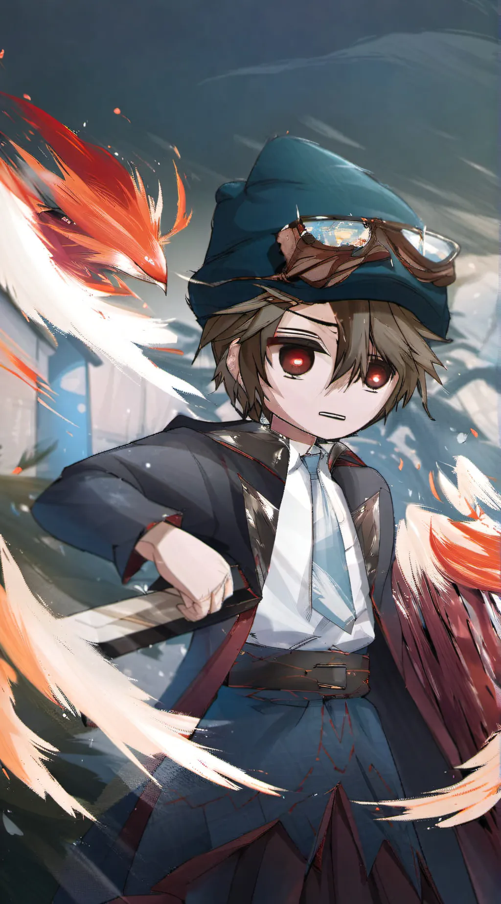 ai character: Asher background