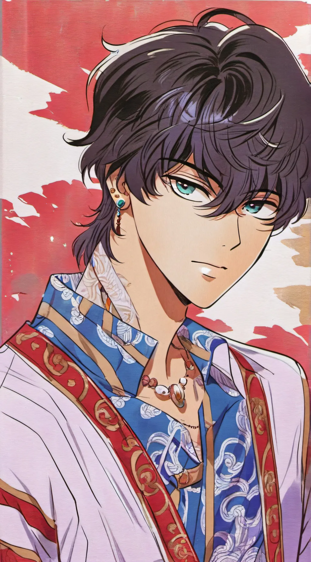 ai character: genya  background