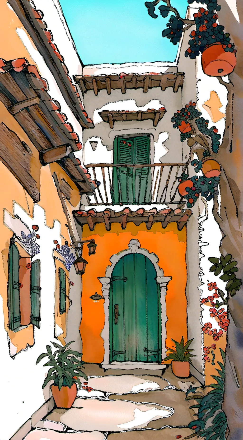 ai character: Encanto background